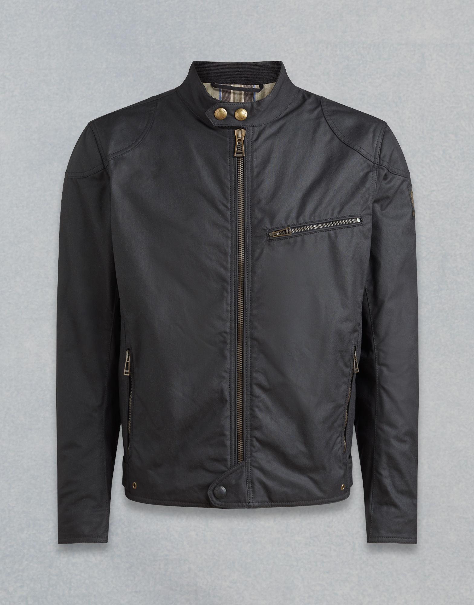 Belstaff 'maple' Biker Jacket In Black For Men Lyst D07