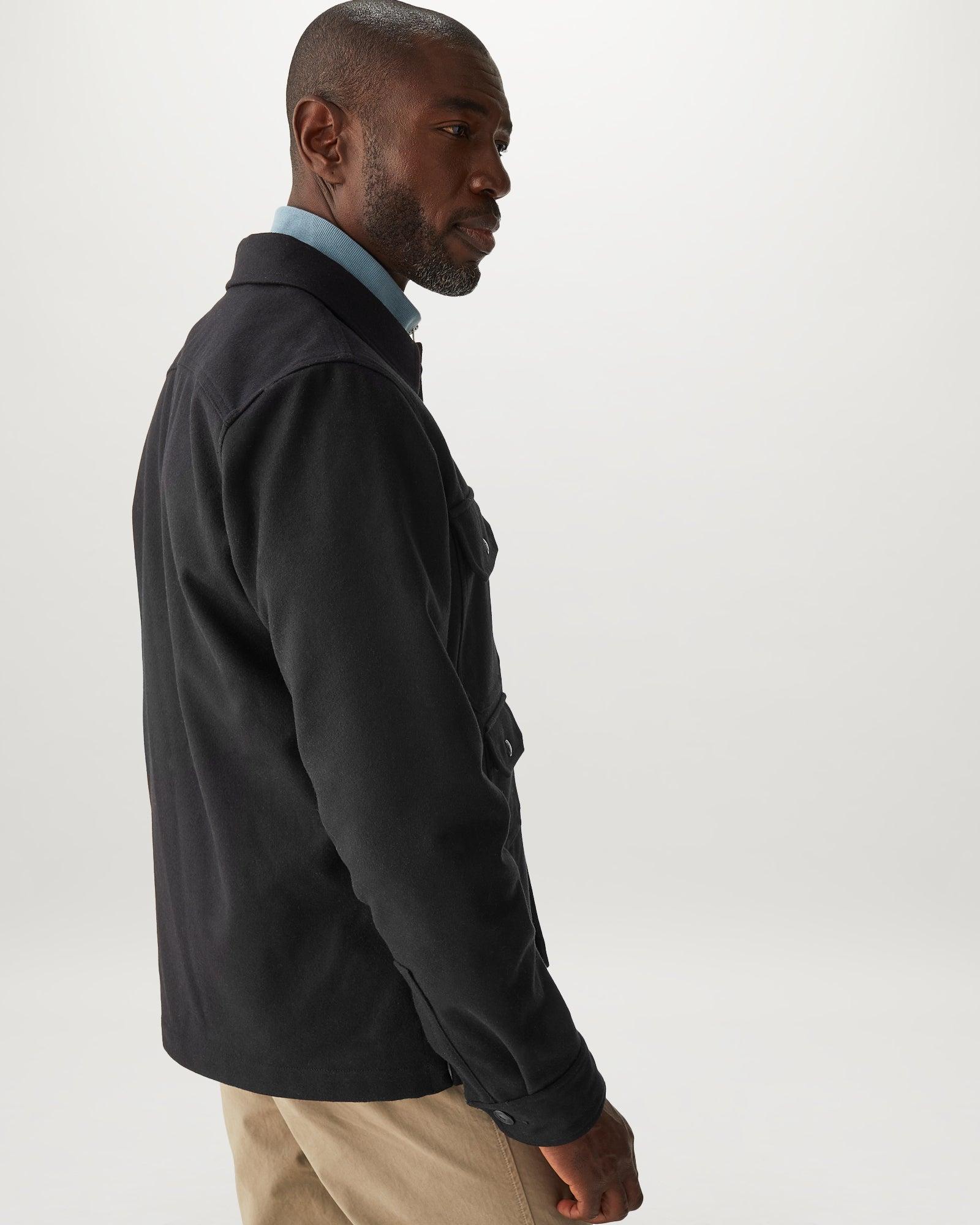 Belstaff Forge Overshirt in Black for Men | Lyst