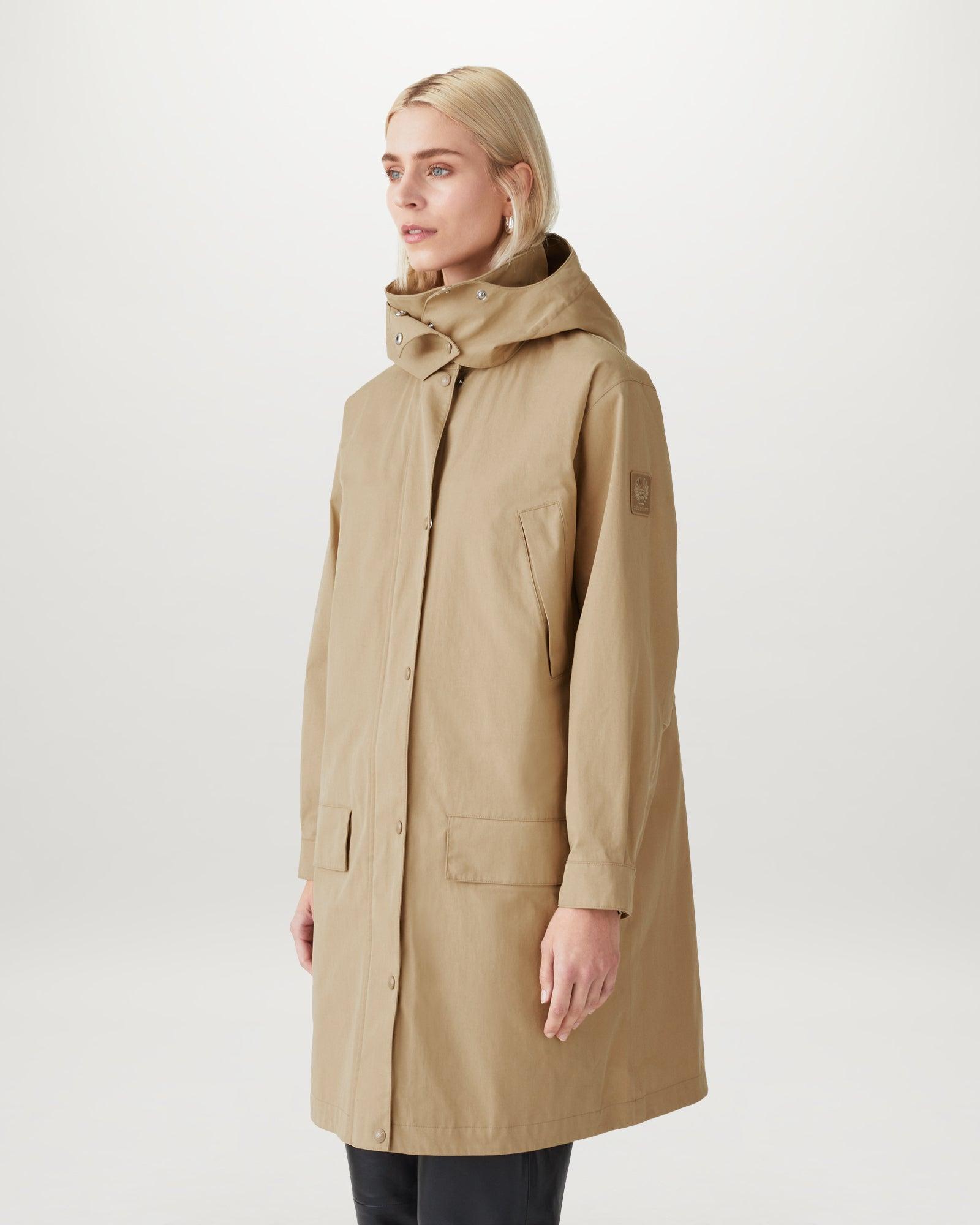 Belstaff Canyon Parka in Natural Lyst UK
