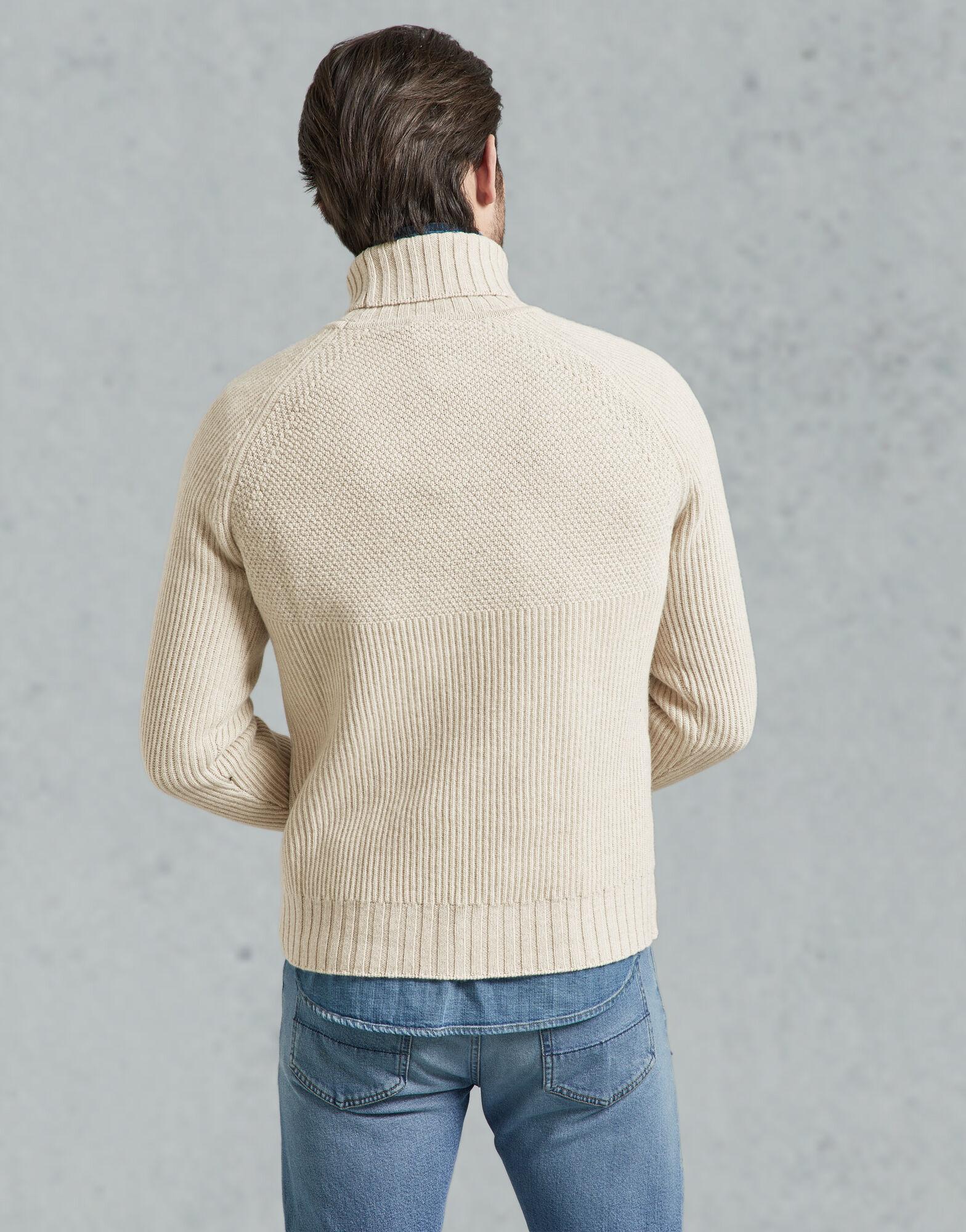 belstaff marine roll neck