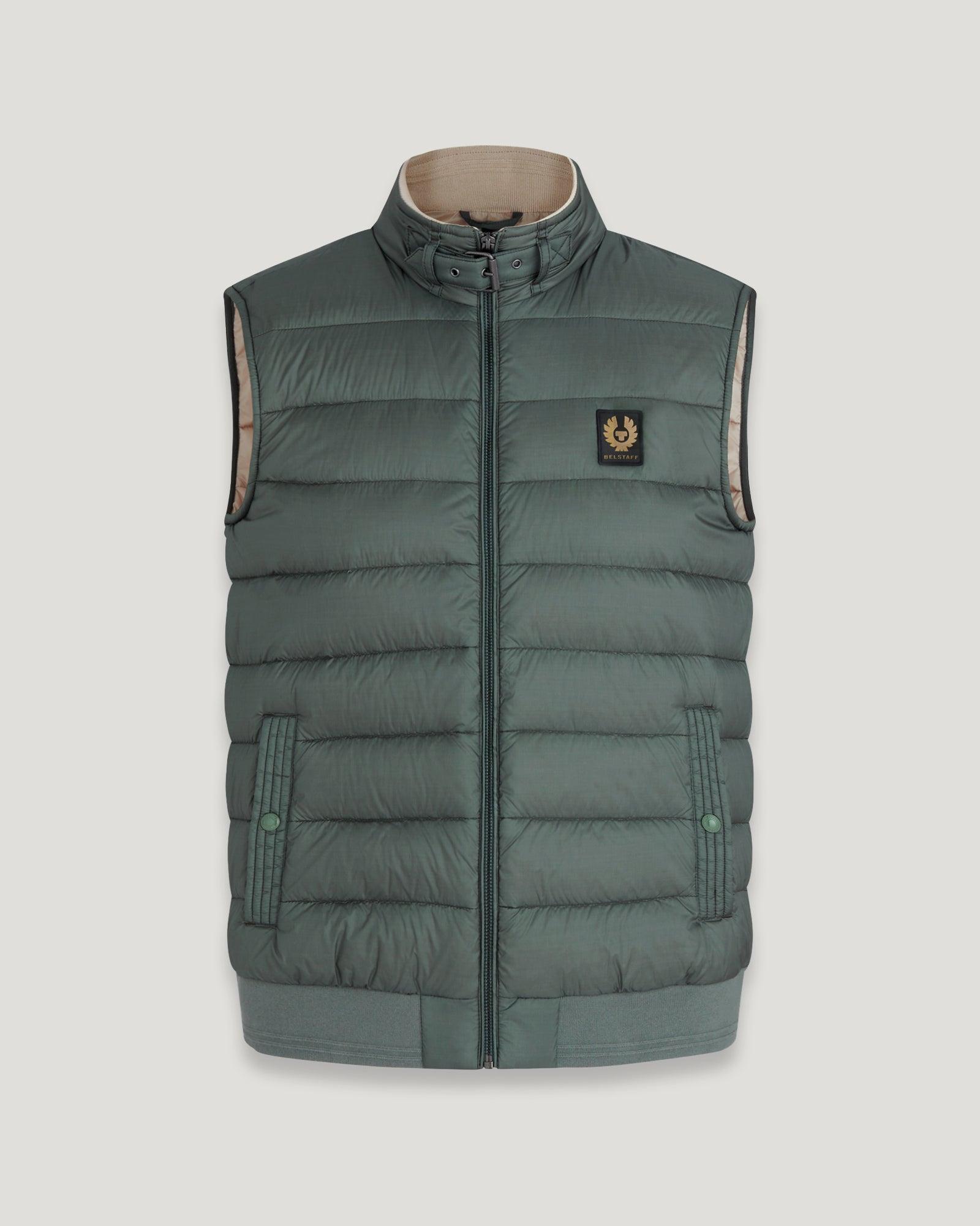 Belstaff Circuit Vest in Green for Men Lyst