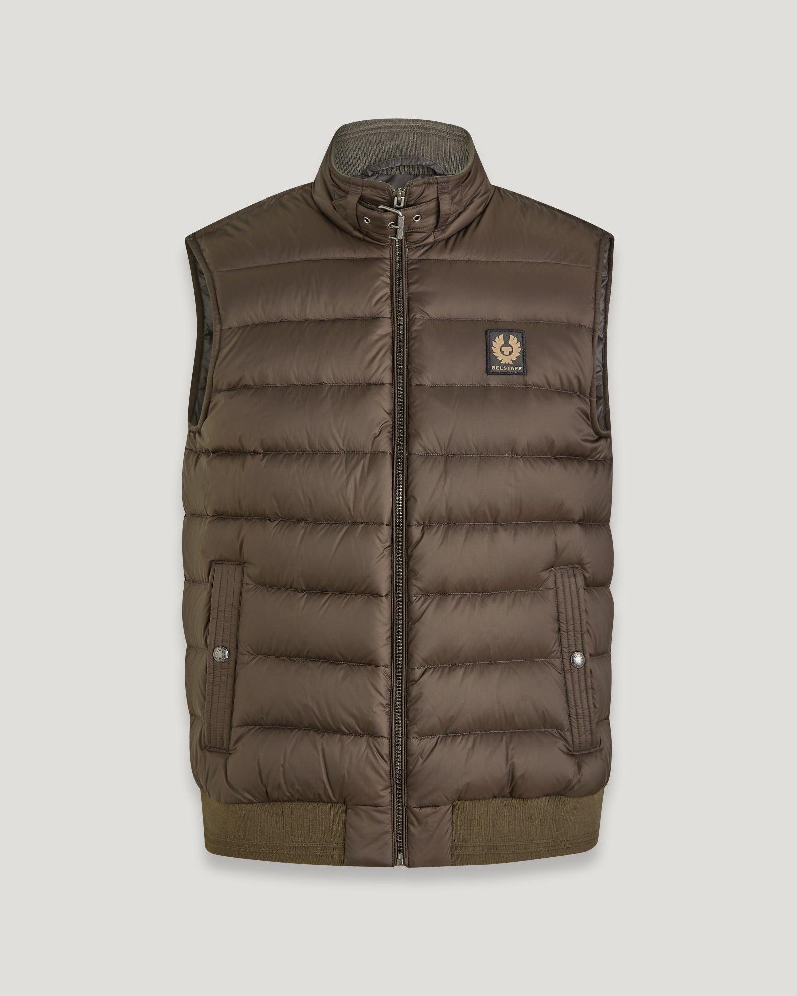 Belstaff Circuit Gilet in Brown for Men Lyst UK
