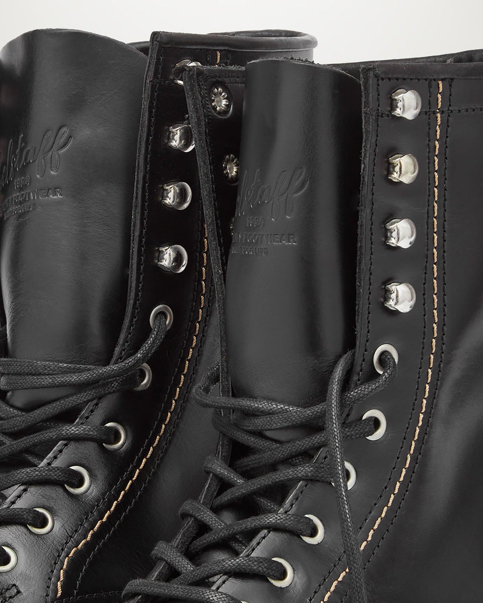 Belstaff Marshall Lace Up Boots in Black for Men | Lyst