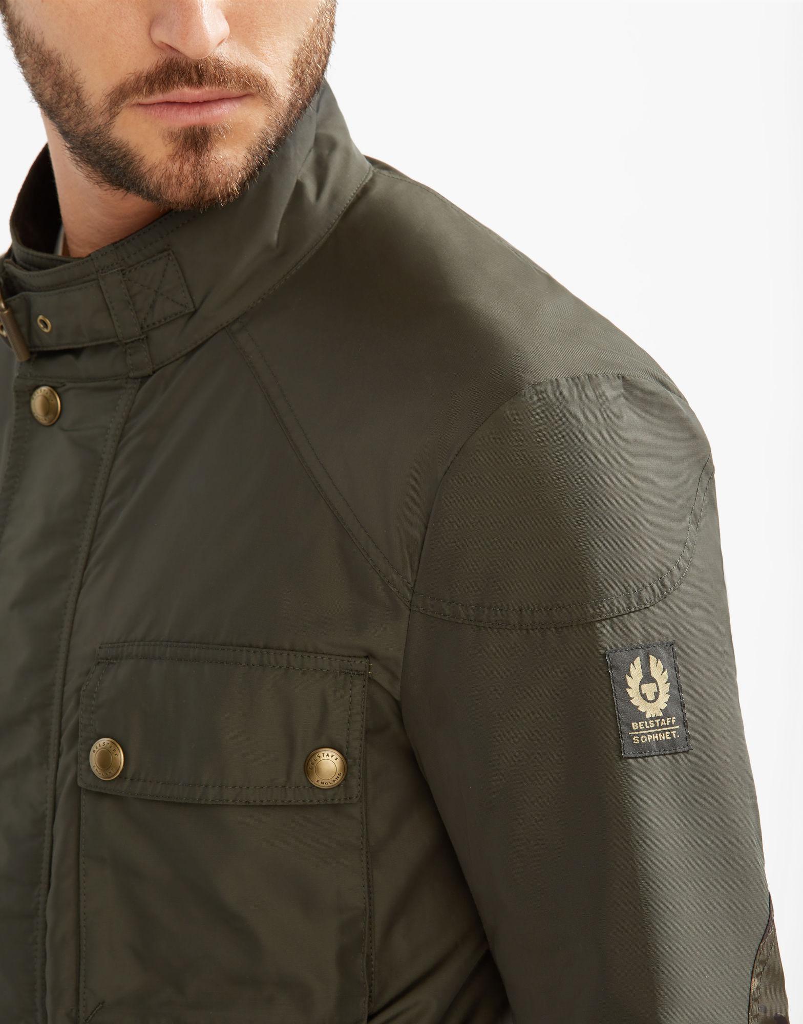Belstaff Cotton Roadmaster Jacket in Military Green (Green) for Men Lyst