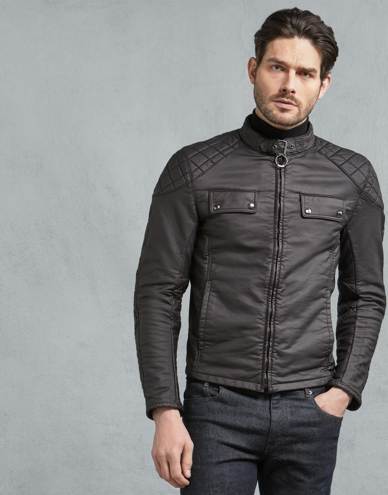 Belstaff Synthetic Ariel Jacket in Black for Men - Lyst