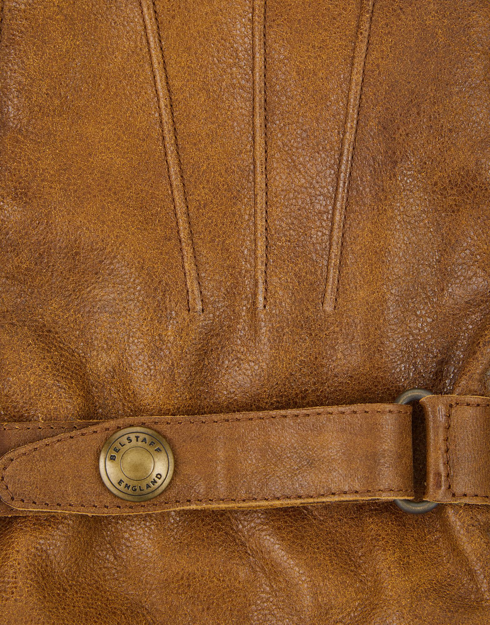 Belstaff Leather Heyford Gloves in Cognac (Brown) for Men - Lyst