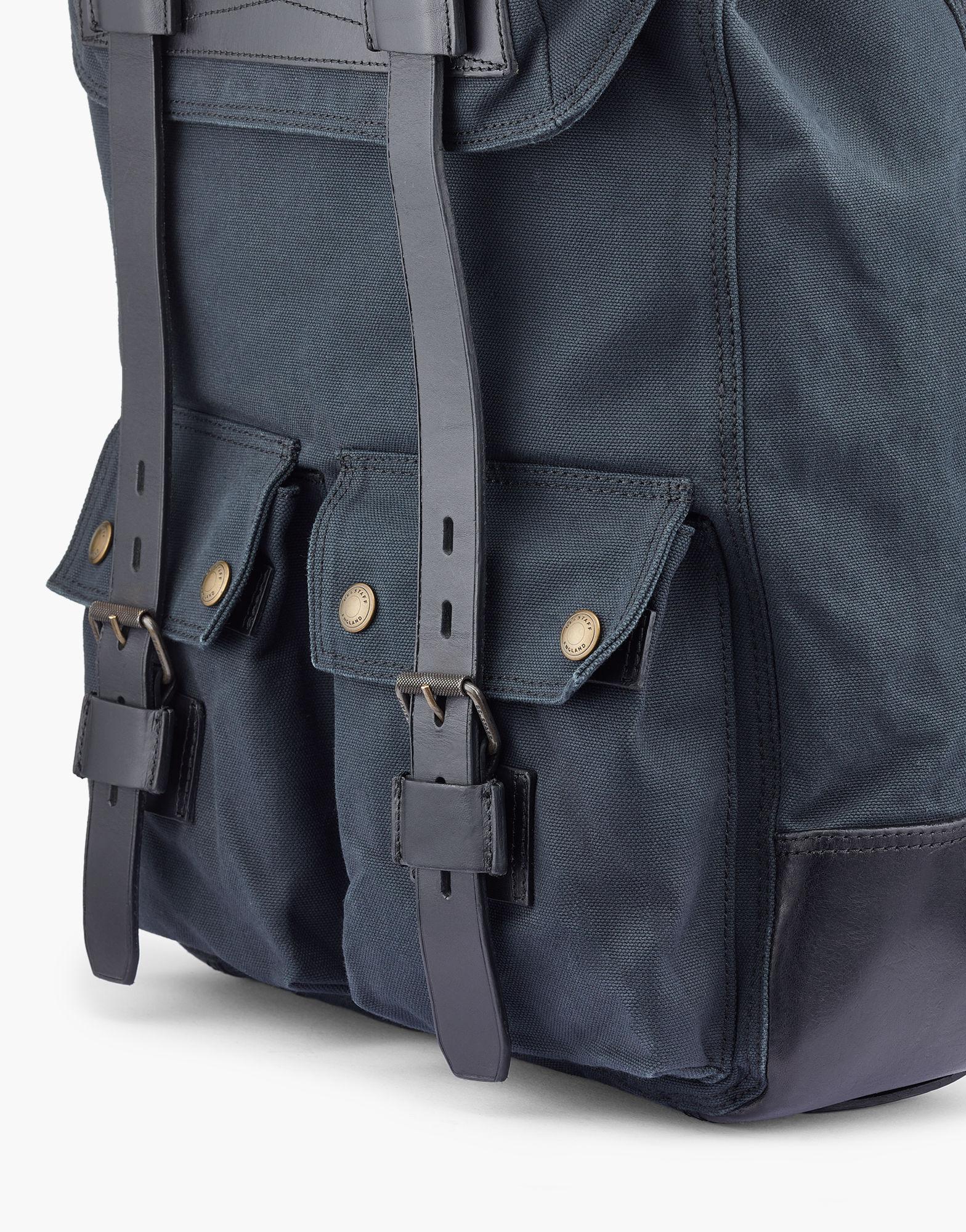 Belstaff Cotton Colonial Backpack in Black for Men | Lyst