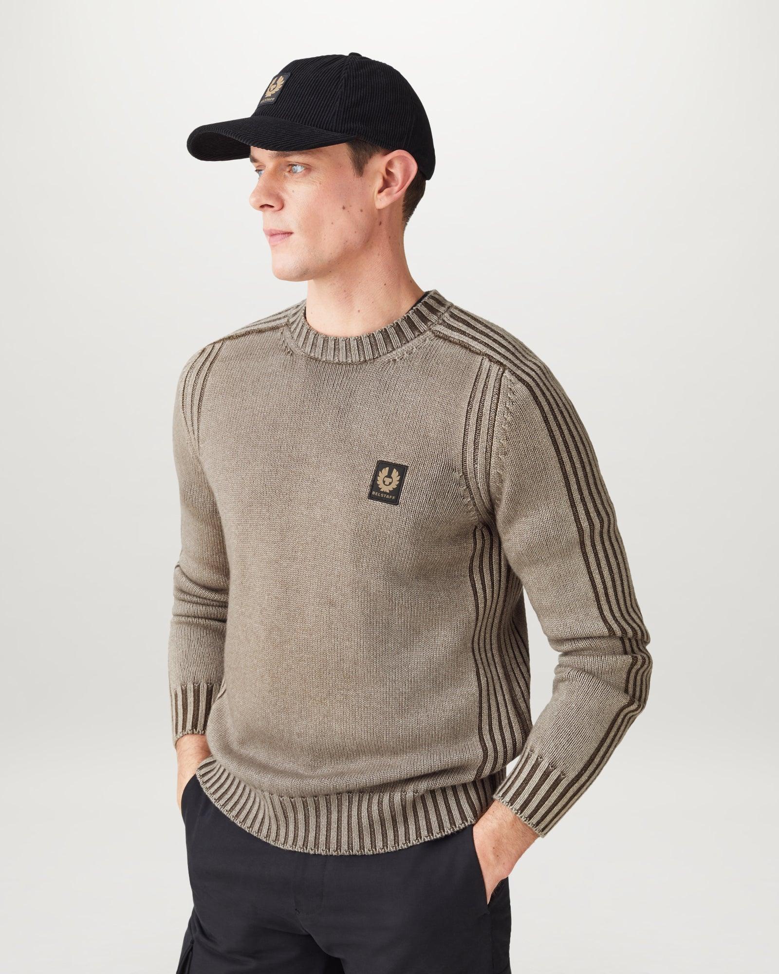 Belstaff Watch Crewneck Jumper in Grey for Men Lyst UK