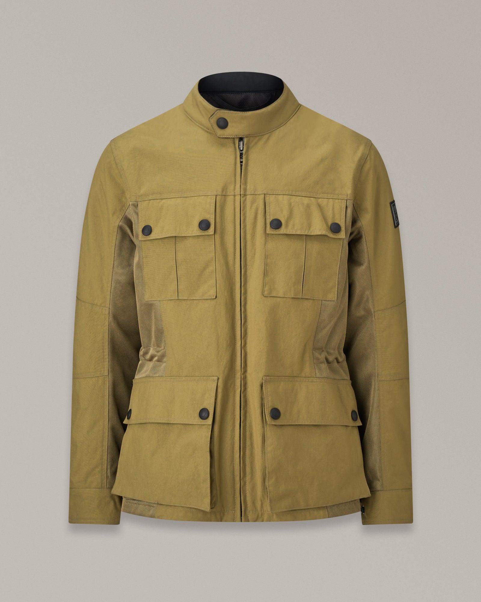 Belstaff Airflow Motorcycle Jacket in Green for Men Lyst Canada