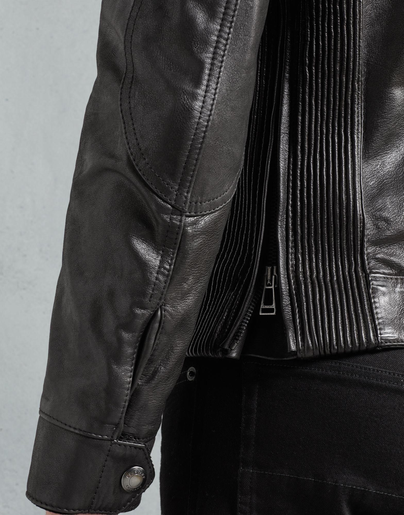 Belstaff Gangster 2.0 Leather Jacket in Black for Men - Lyst