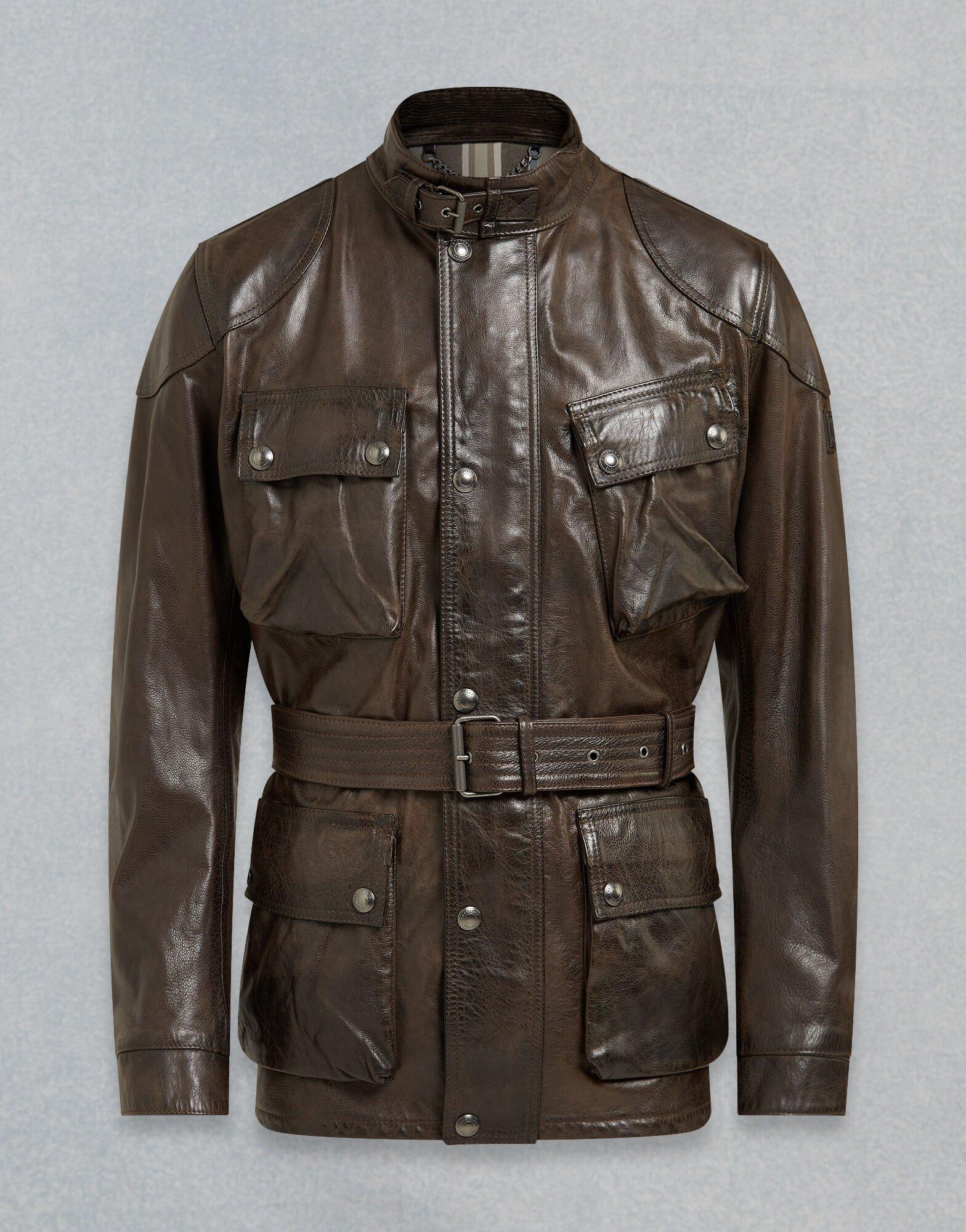 Belstaff Trialmaster Panther Leather Jacket for Men Lyst