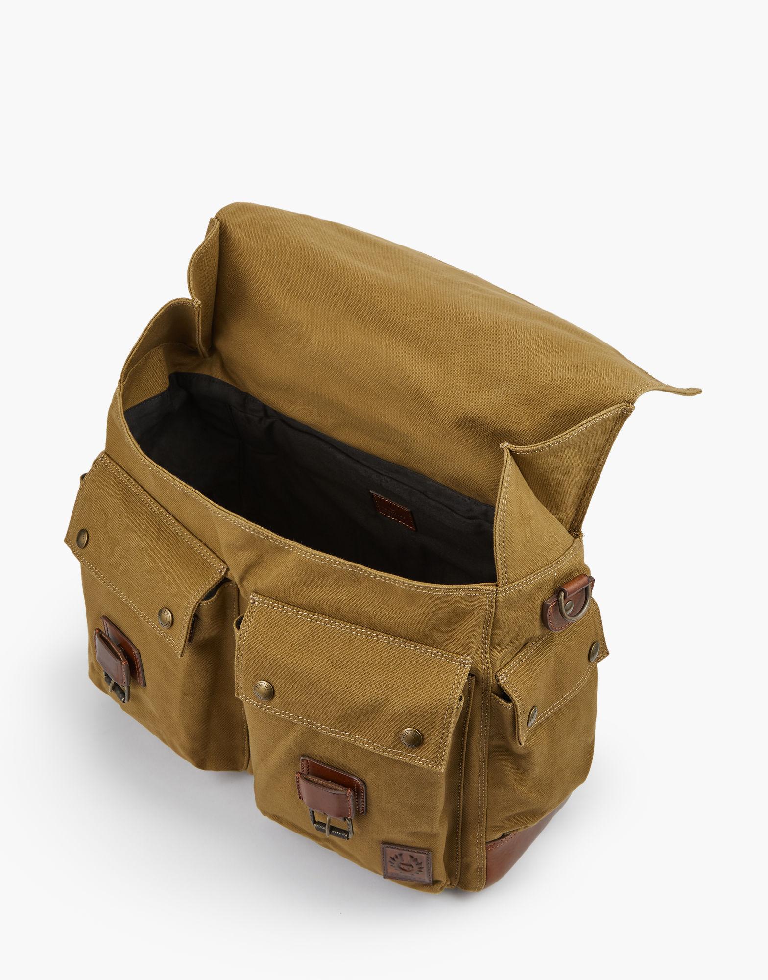 Belstaff Colonial Messenger Bag in Natural for Men | Lyst