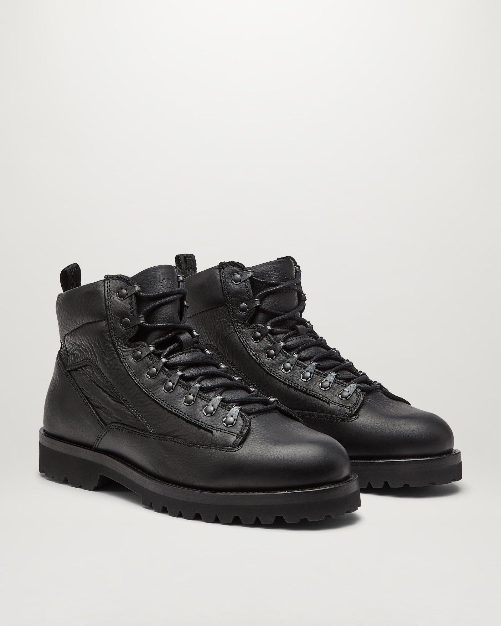 Belstaff Summit Boot in Black for Men Lyst UK