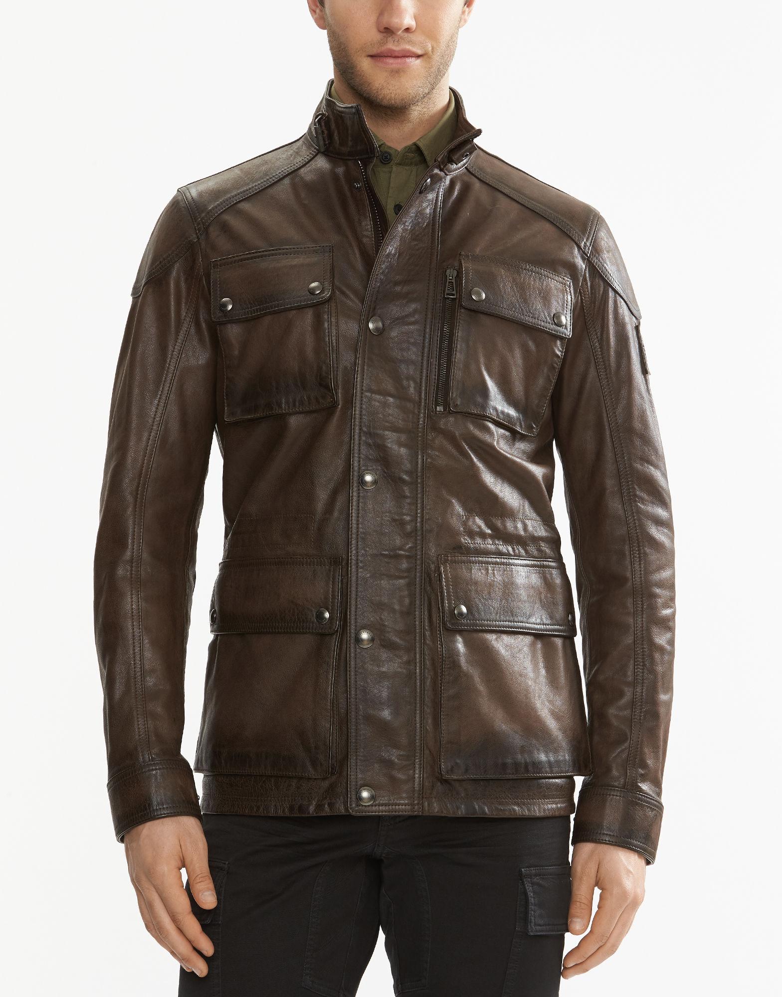 Belstaff Trialmaster 2015 Jacket in Brown for Men Lyst UK