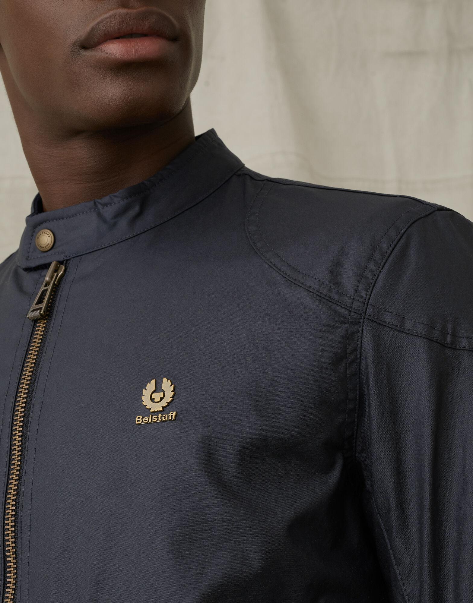 Belstaff Kelland Waxed Cotton Jacket in Dark Navy (Blue) for Men | Lyst