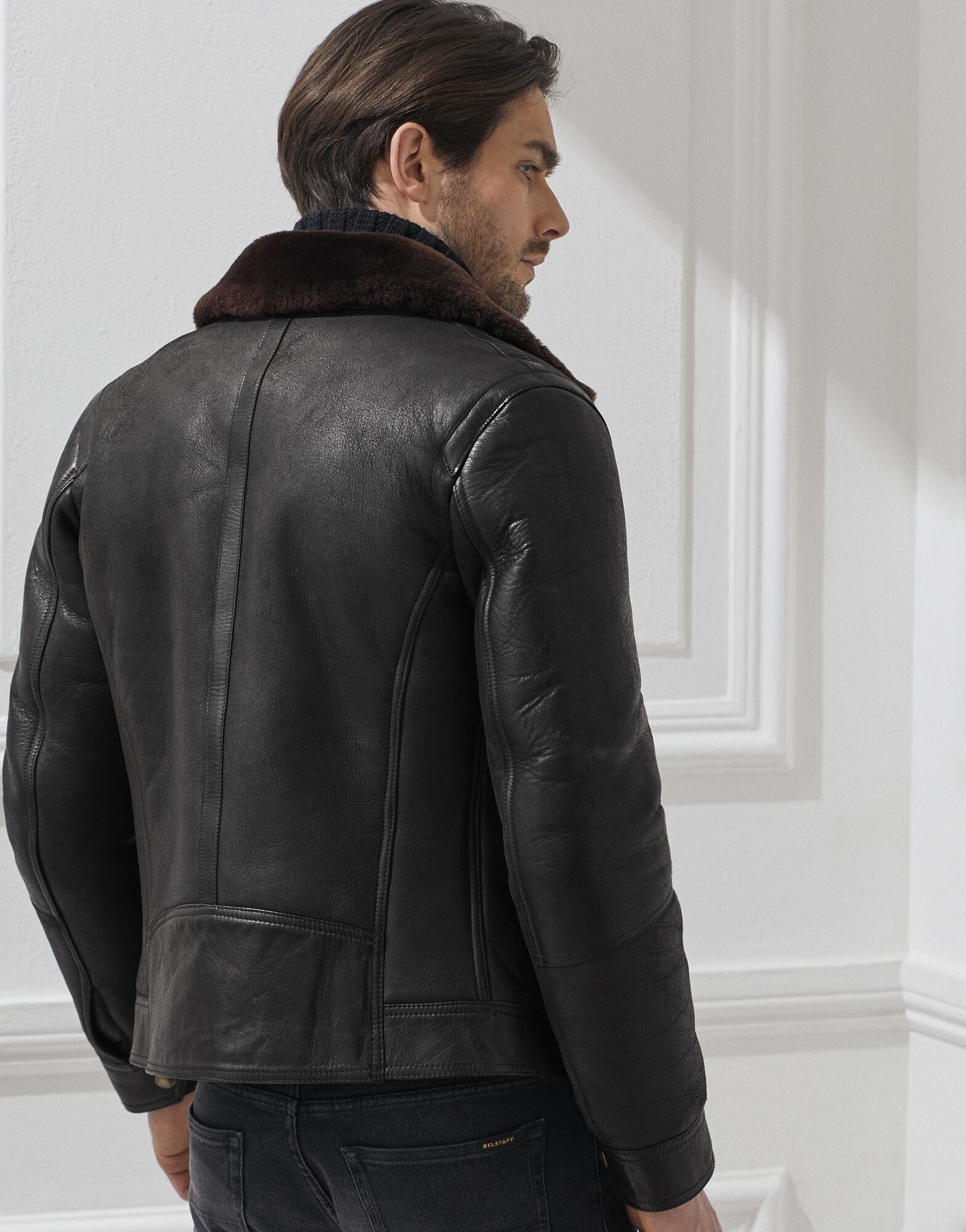 Belstaff Danescroft Leather Jacket in Black for Men | Lyst UK