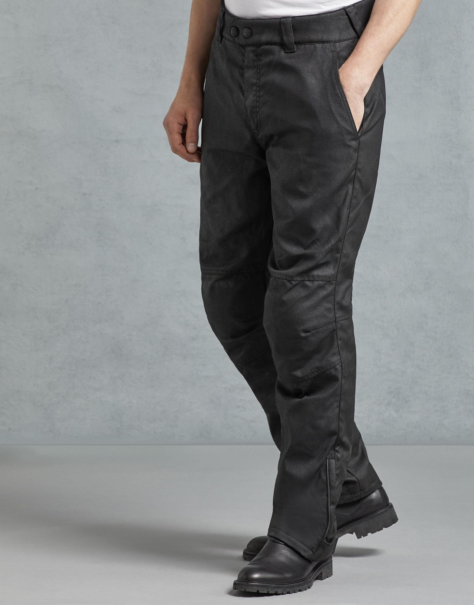 Belstaff Synthetic Snaefell Motorcycle Trousers in Black for Men - Lyst