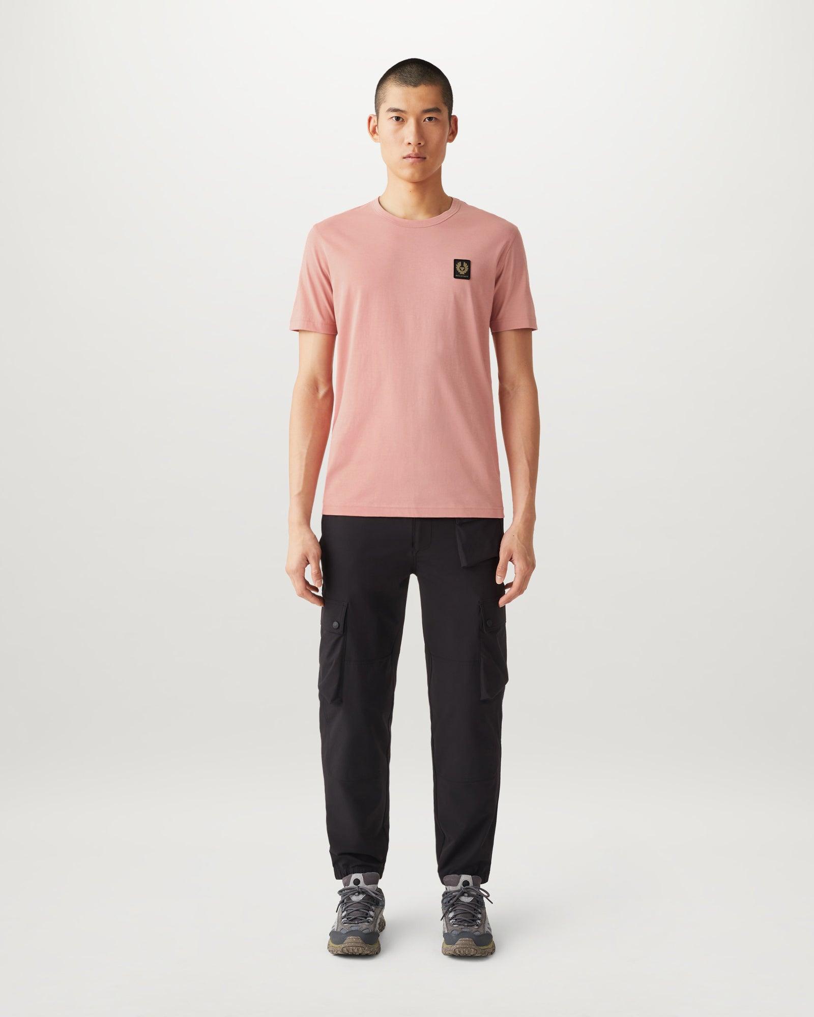 Belstaff pink t shirt cheap