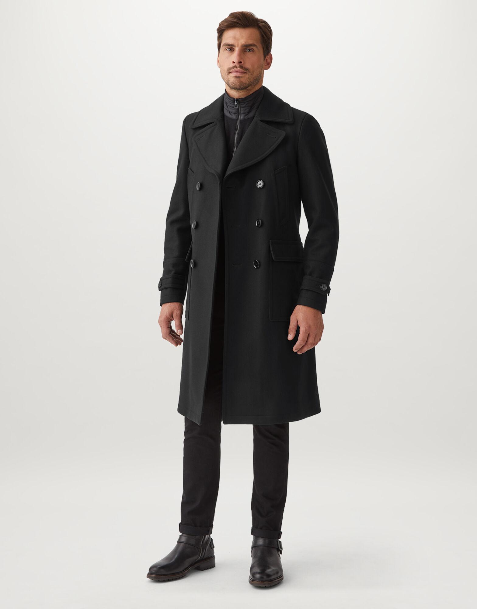 Belstaff Milford Coat in Black for Men | Lyst