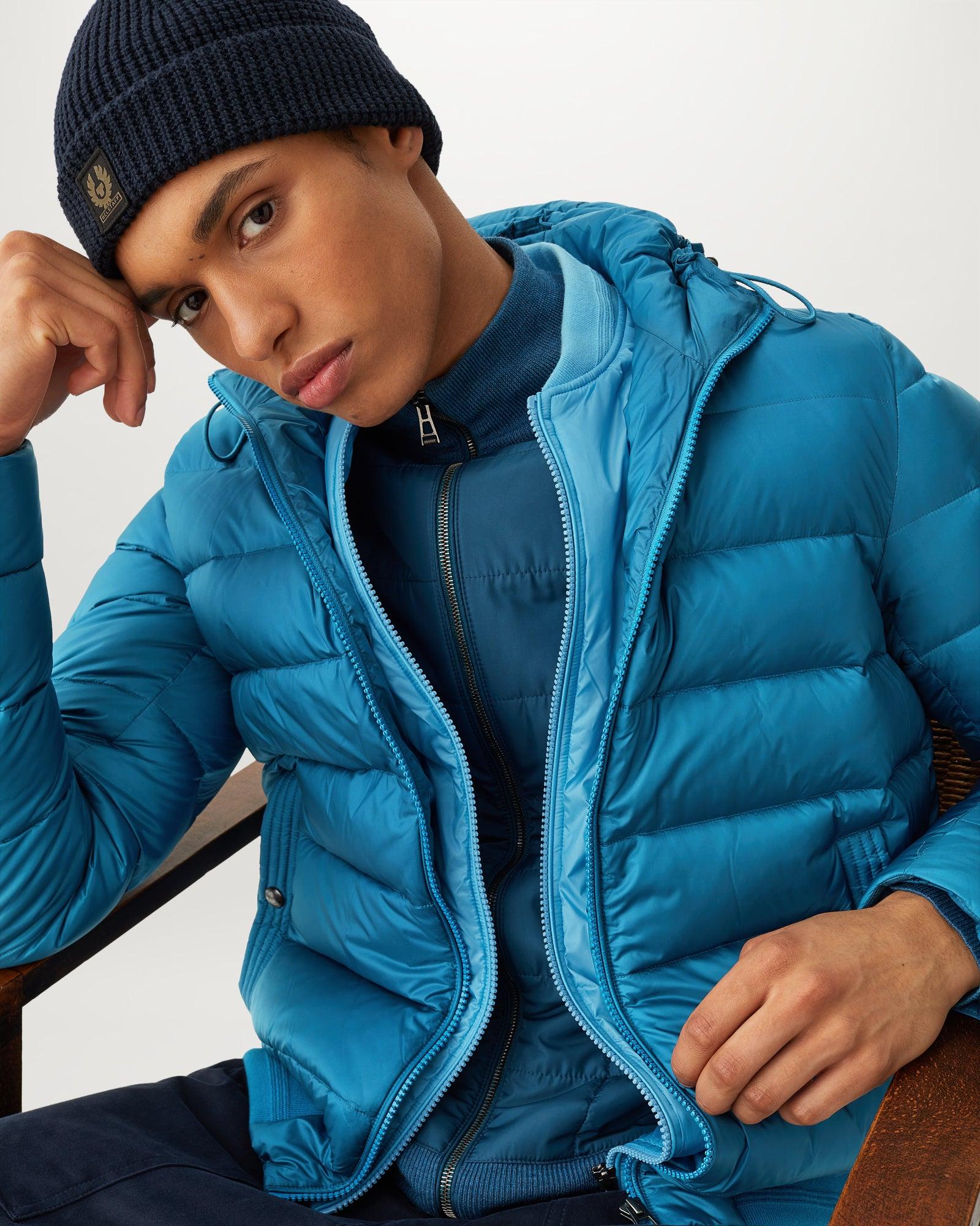 Belstaff Stadia Jacket in Blue for Men | Lyst UK