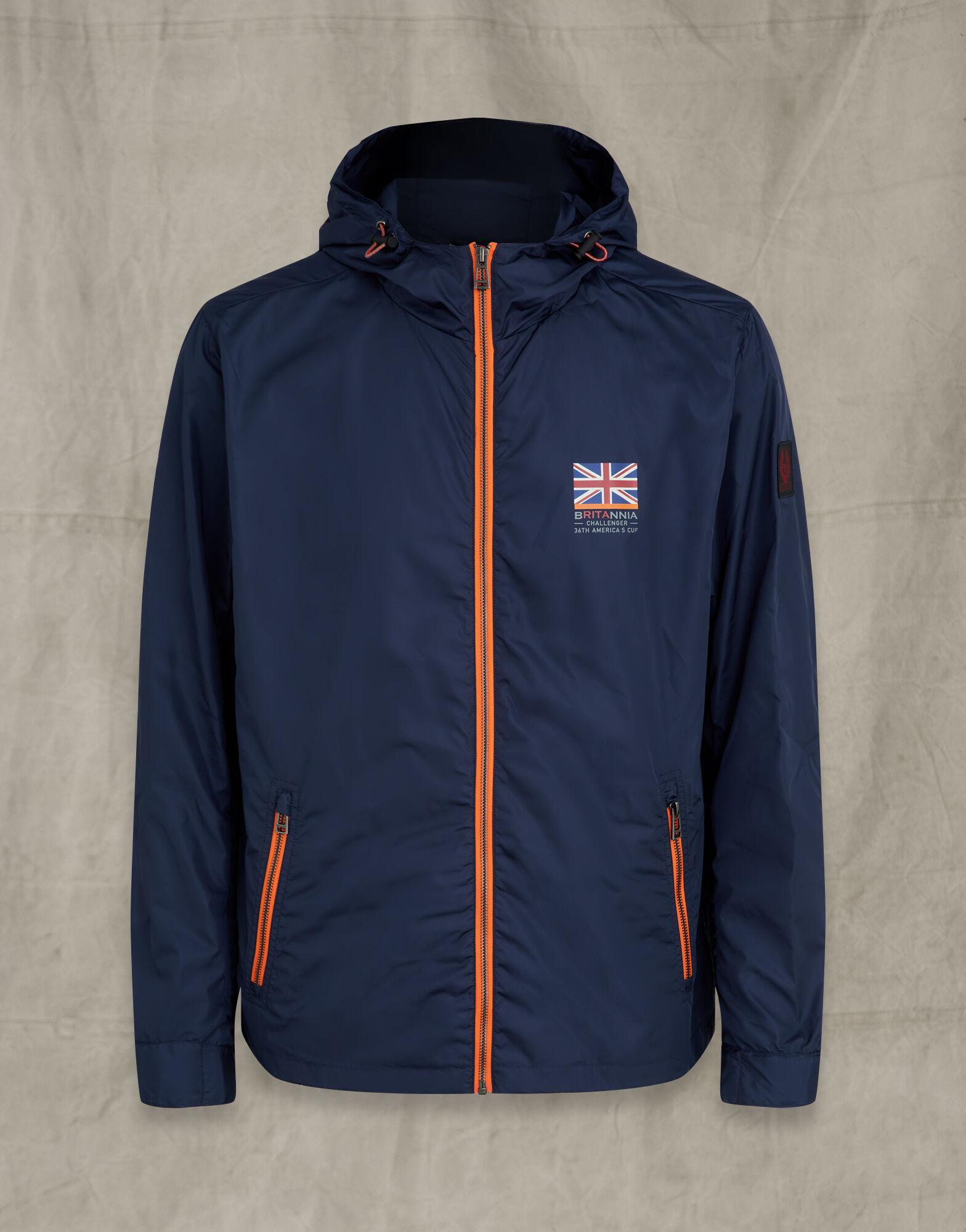Belstaff Synthetic Britannia Windbreaker Jacket in Dark Navy (Blue) for Men  - Lyst