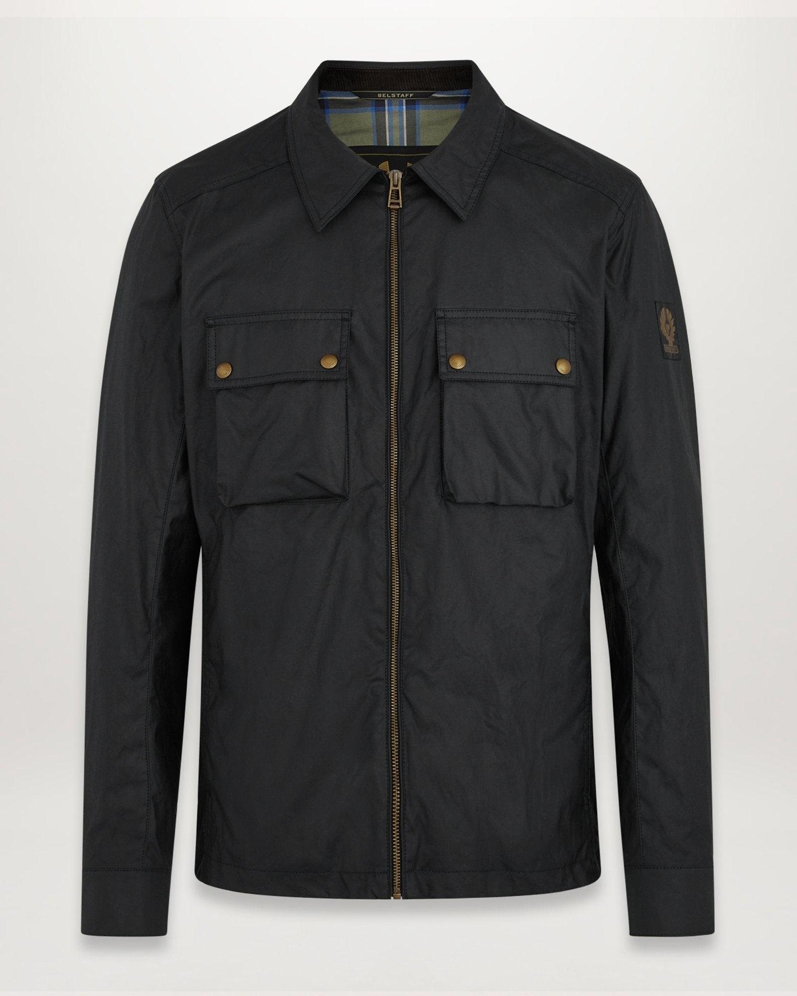 Belstaff Cotton Dunstall Jacket in Black for Men | Lyst
