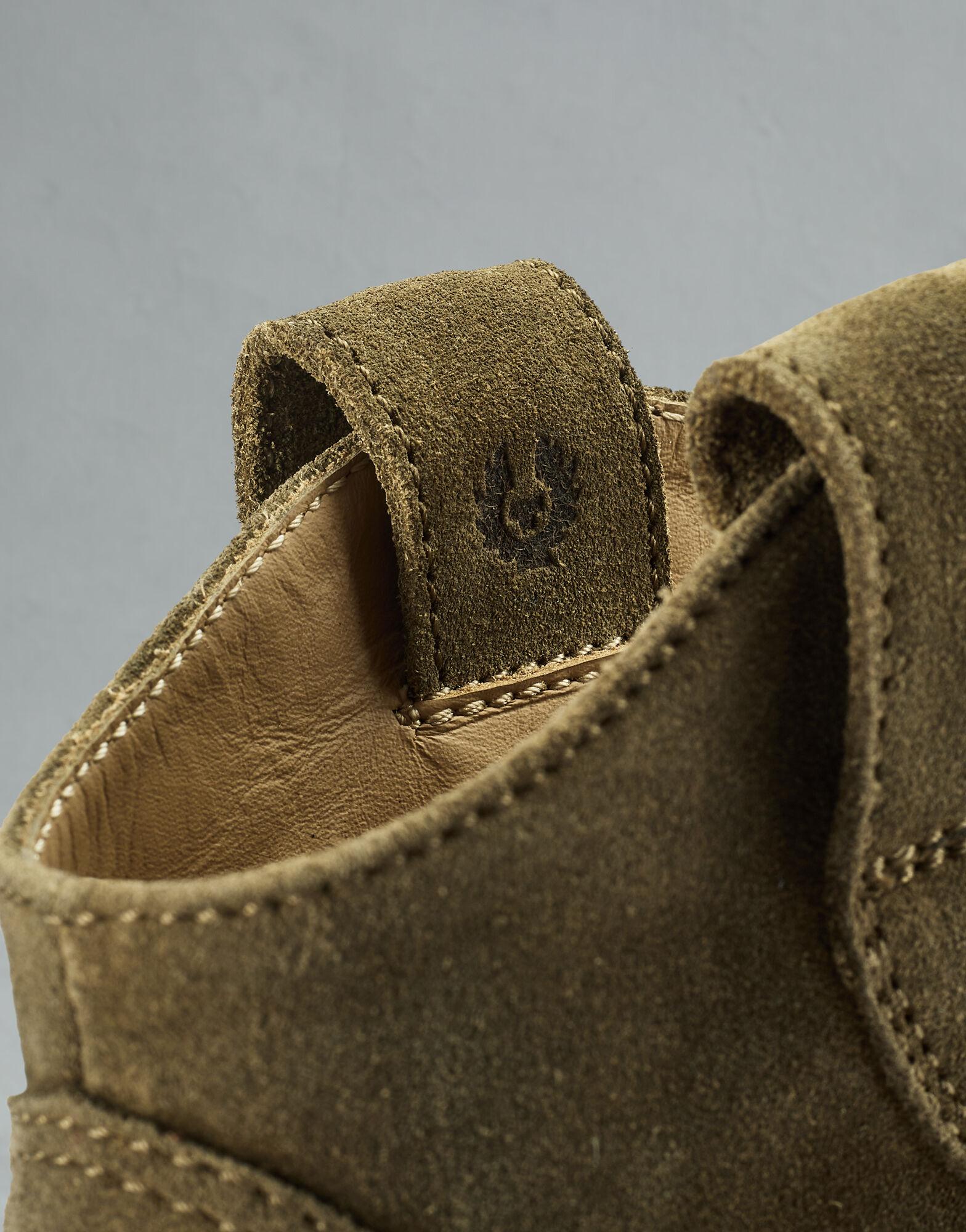 Belstaff Ace Leather Boots In Brown Lyst