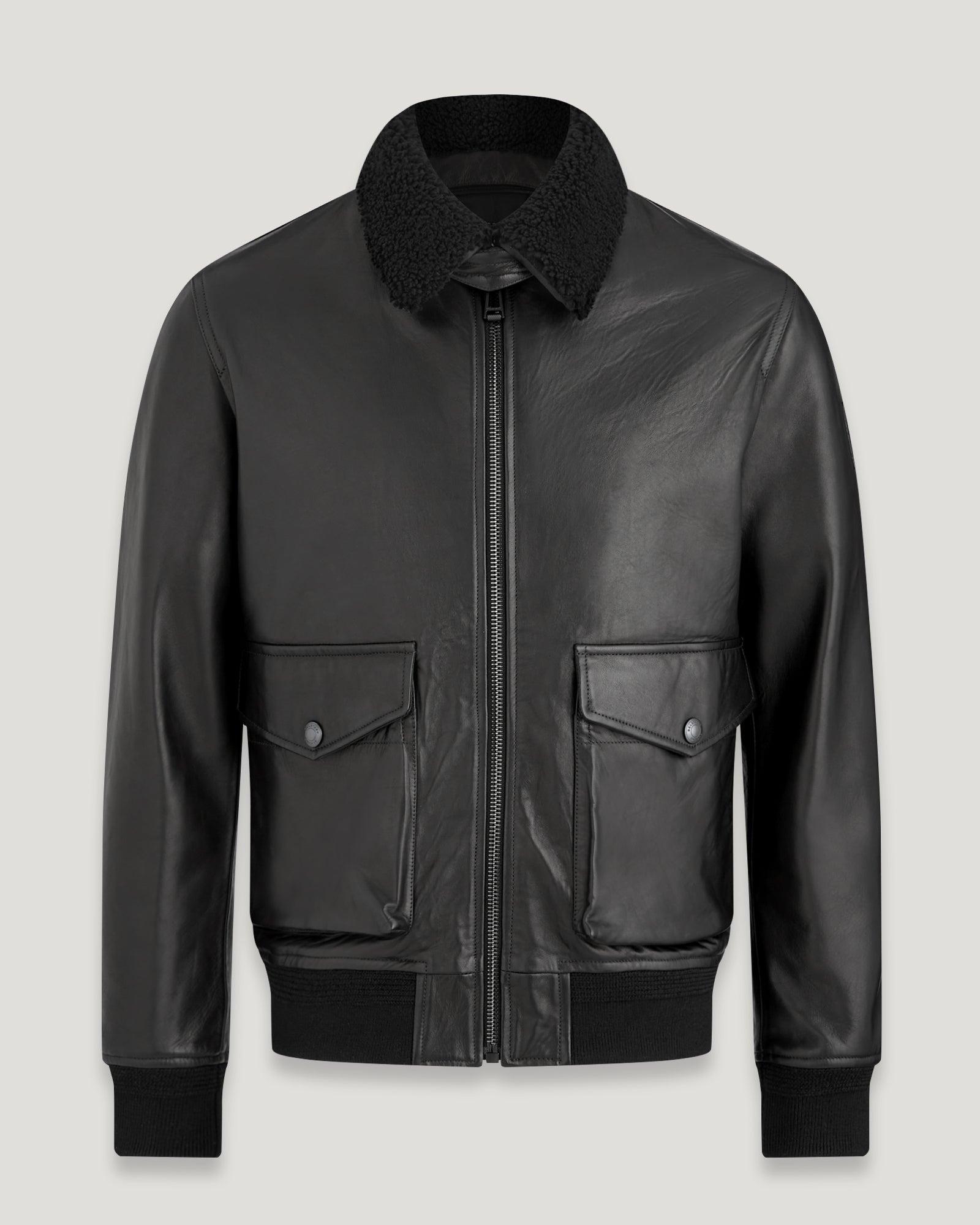 美品！BELSTAFF Black Label AVIATOR ジャケット L BELSTAFF - ベルスタッフ ブラックラベル ジャケットの通販 by