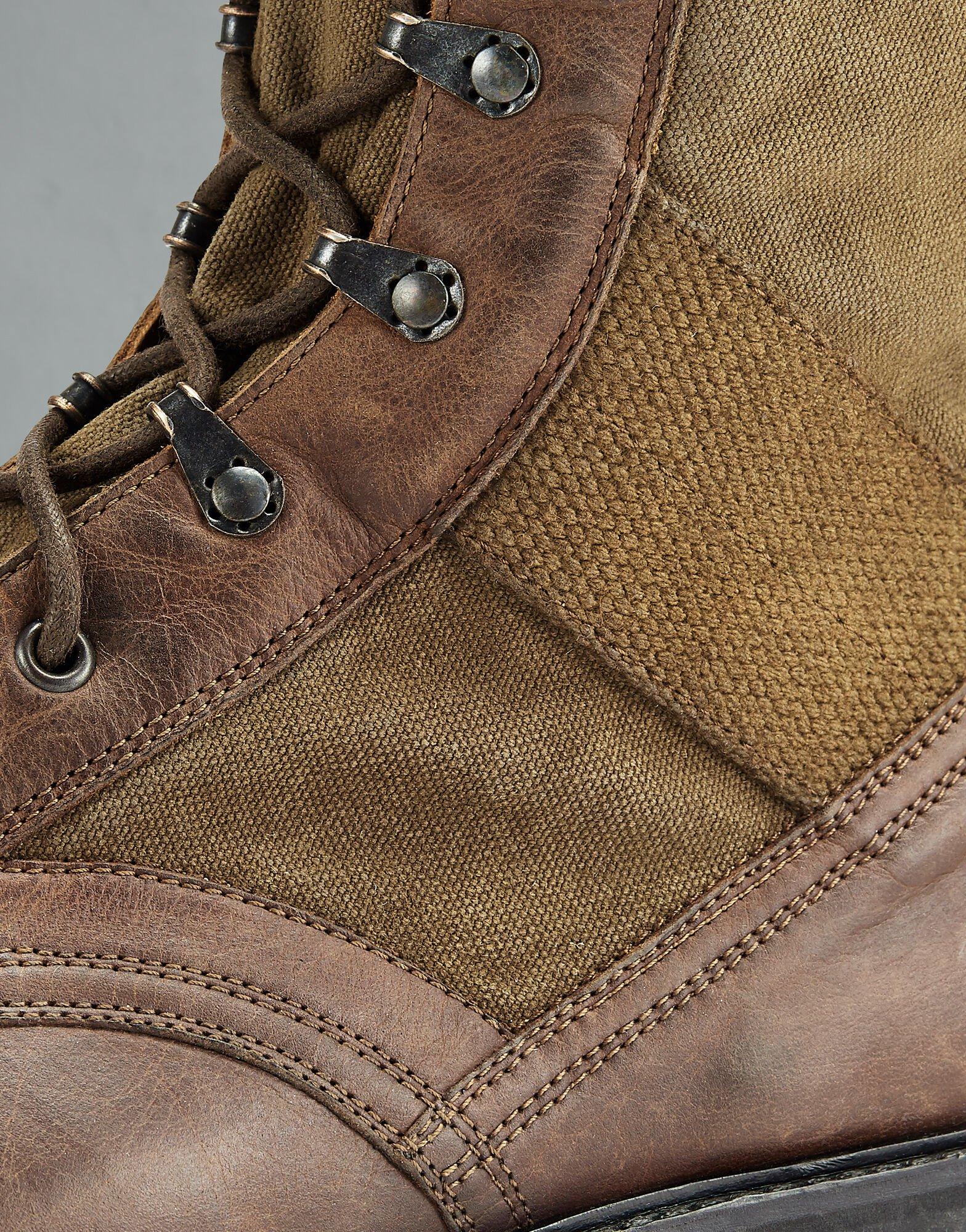 Belstaff Leather Trooper Boots in Brown for Men | Lyst