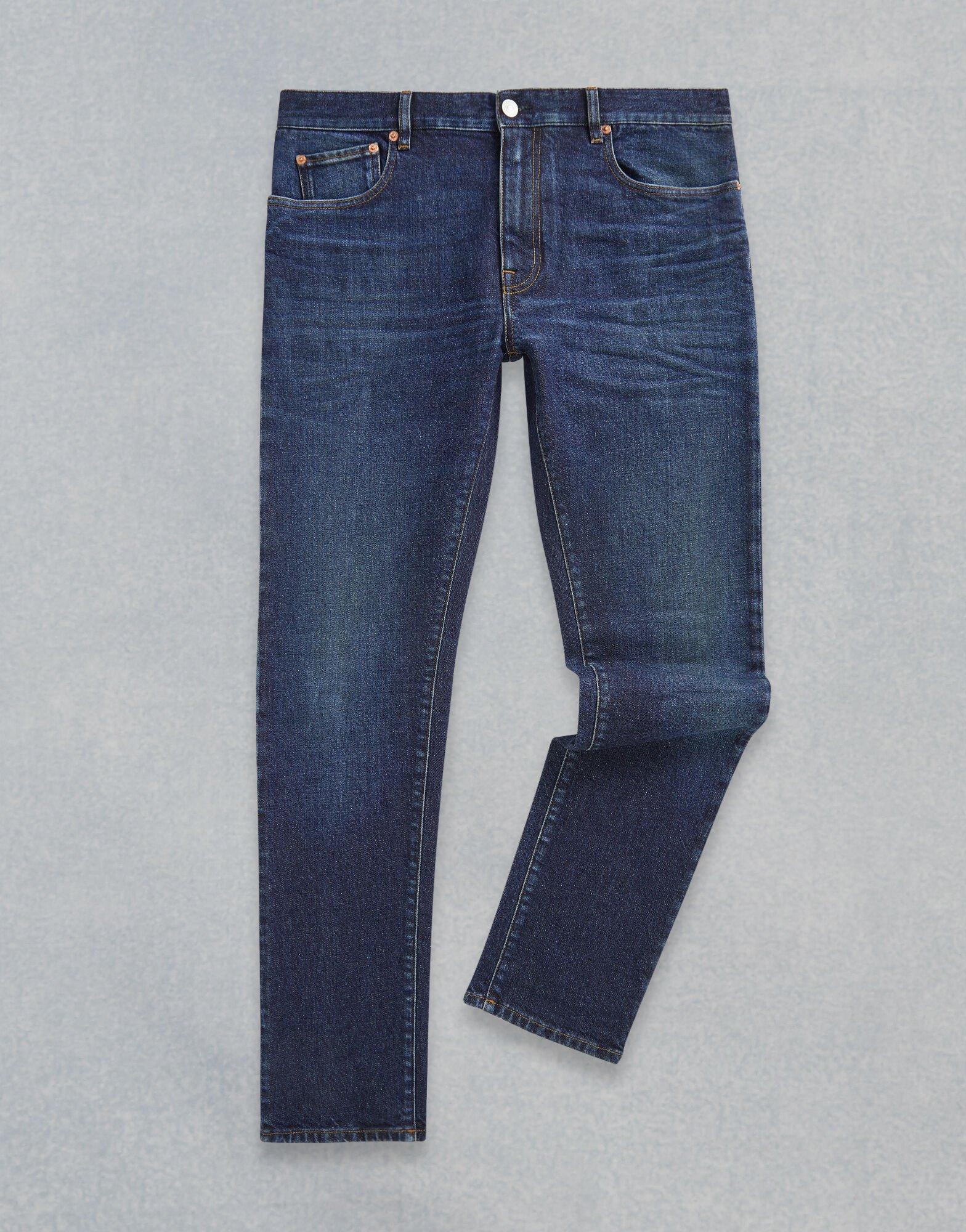 Belstaff Denim Longton Slim Jeans in Washed Indigo (Blue) for Men - Lyst