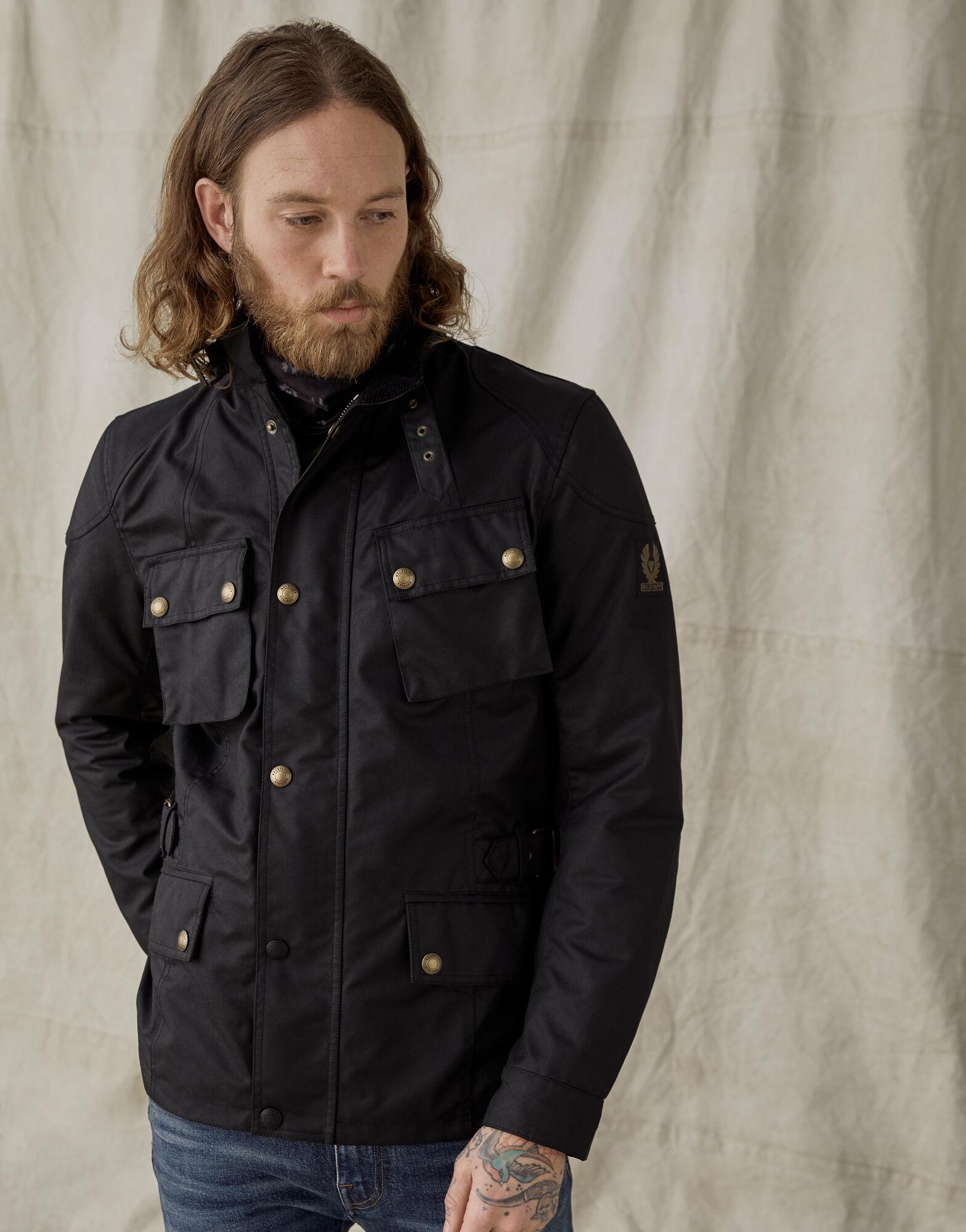 Belstaff Crosby Jacket in Black for Men - Lyst