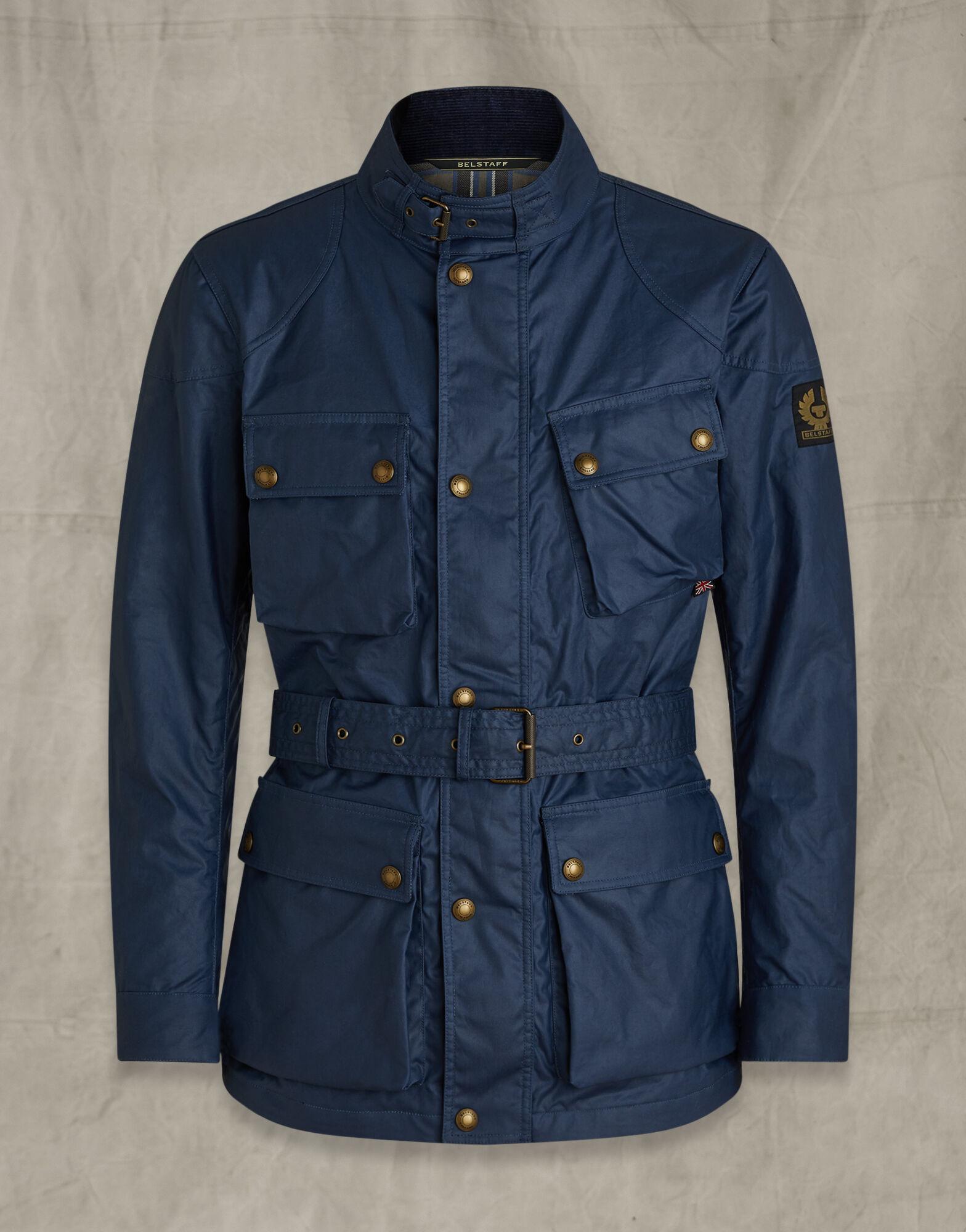 belstaff jacket blue