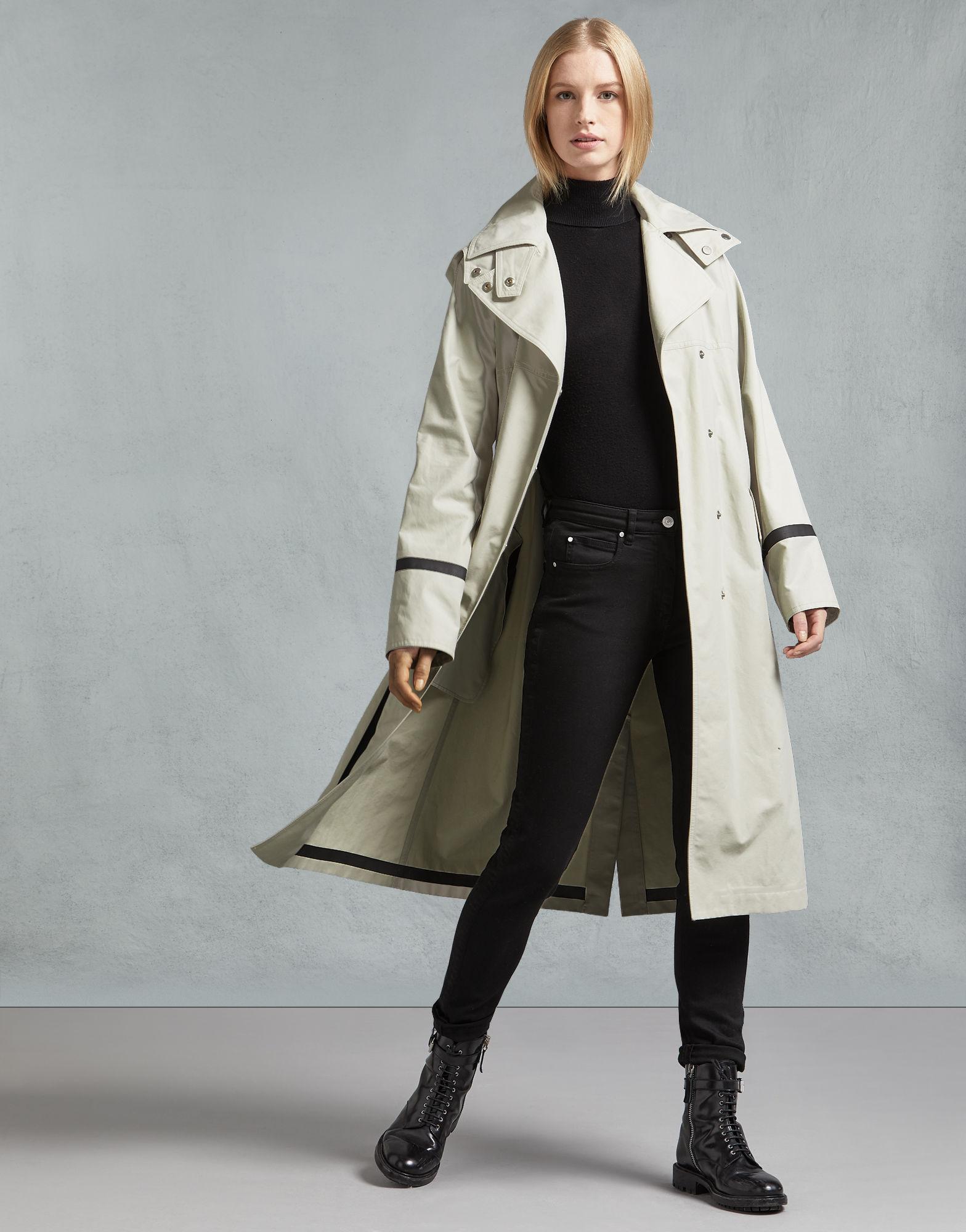 belstaff trenchcoat damen