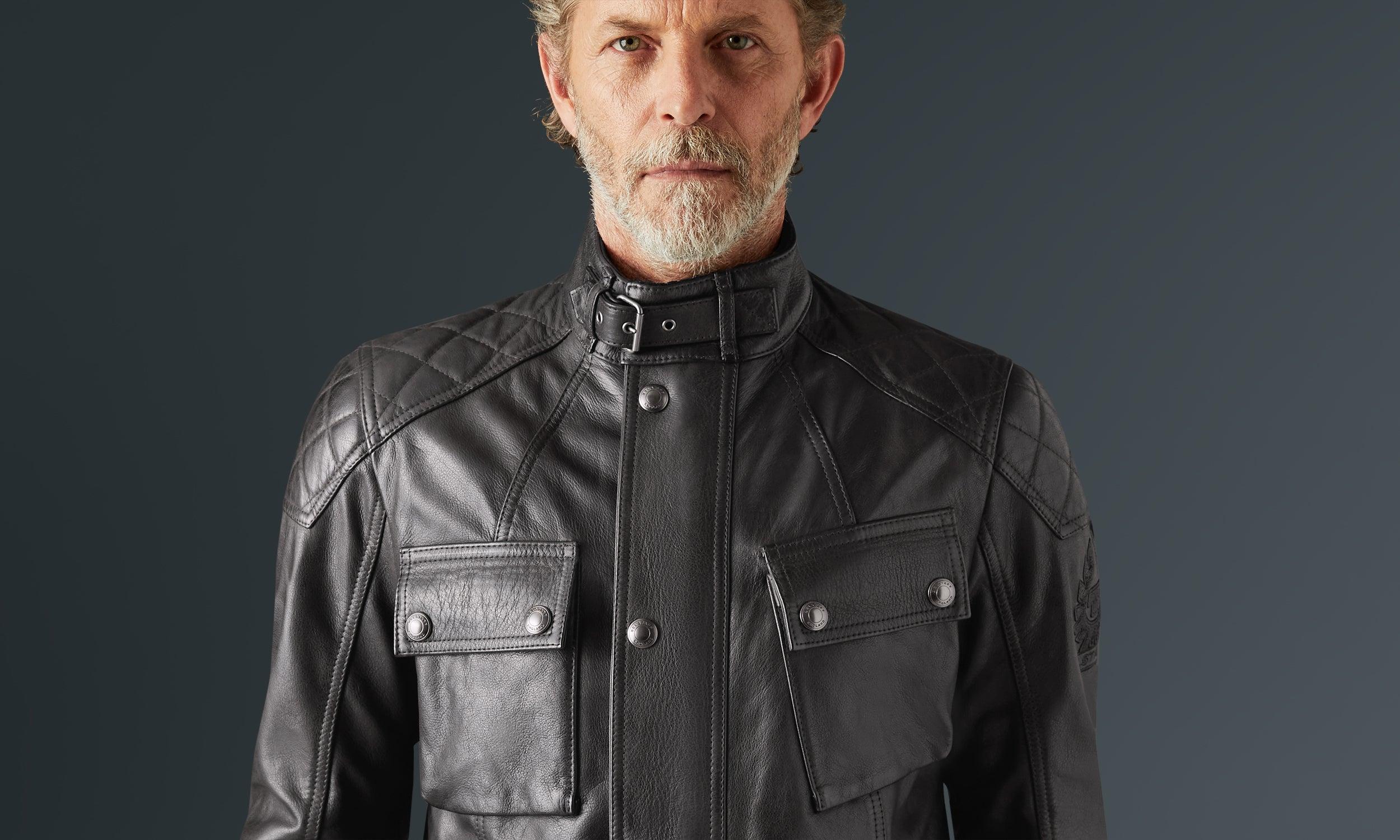 Belstaff Turner Motorcycle Jacket in Black for Men | Lyst