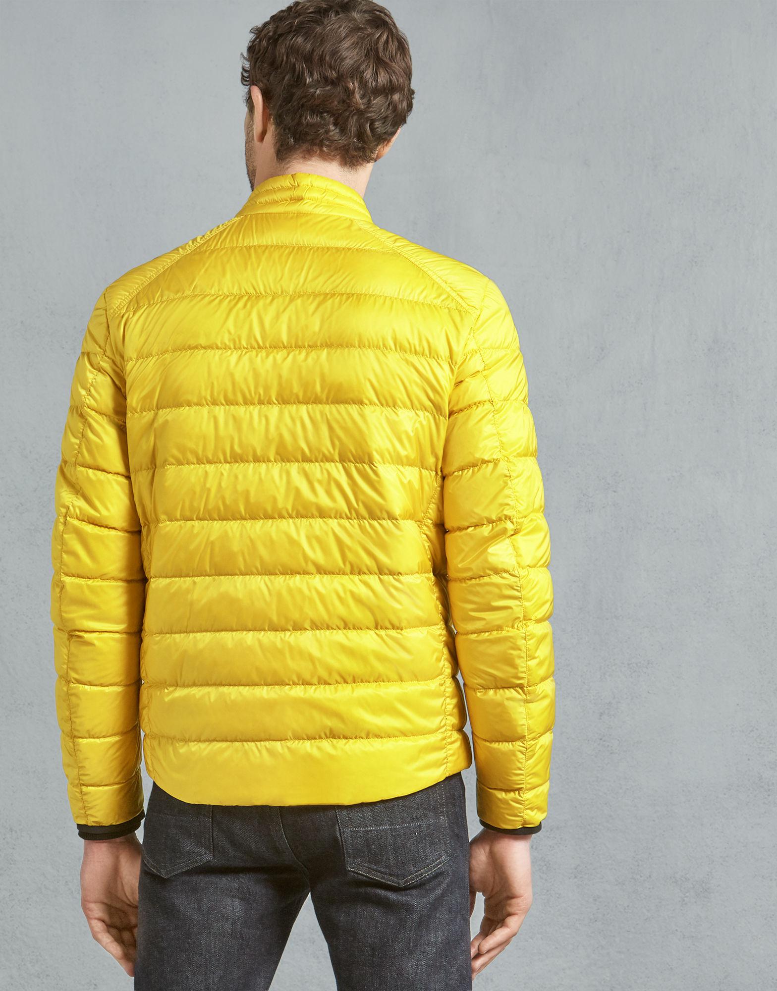 Belstaff Synthetic Ryegate Down Jacket in Racing Yellow (Yellow) for Men -  Lyst