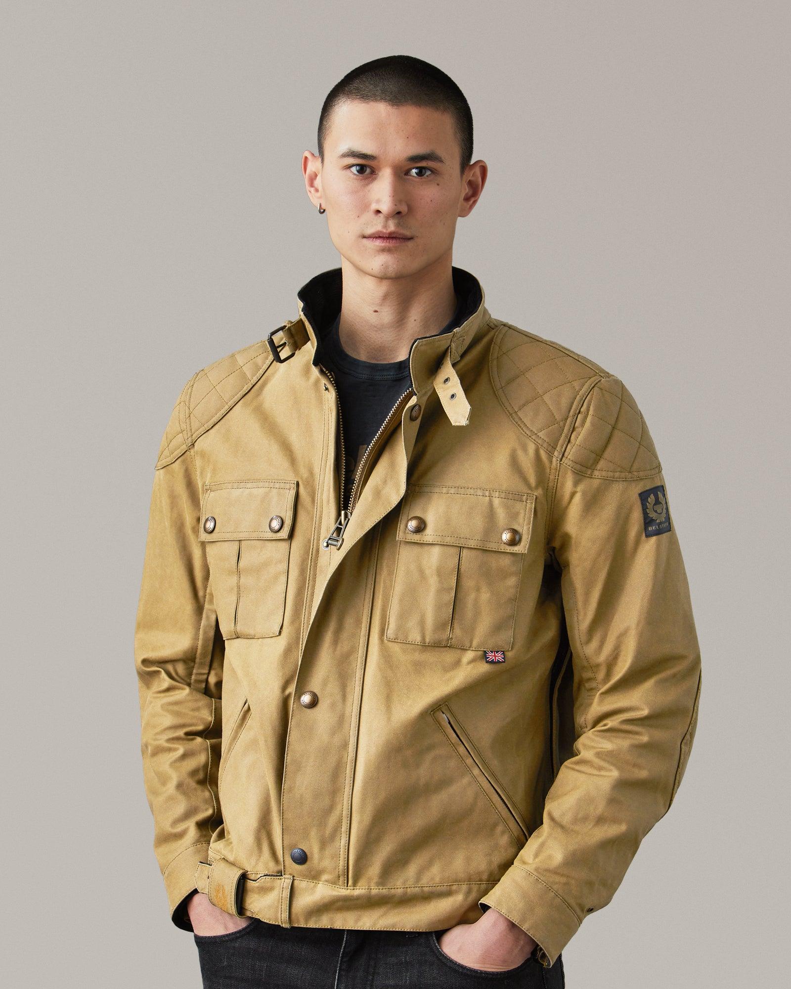 Motorcycle Jacket Belstaff Bimbo Belstaff Brooklands Giacca Di