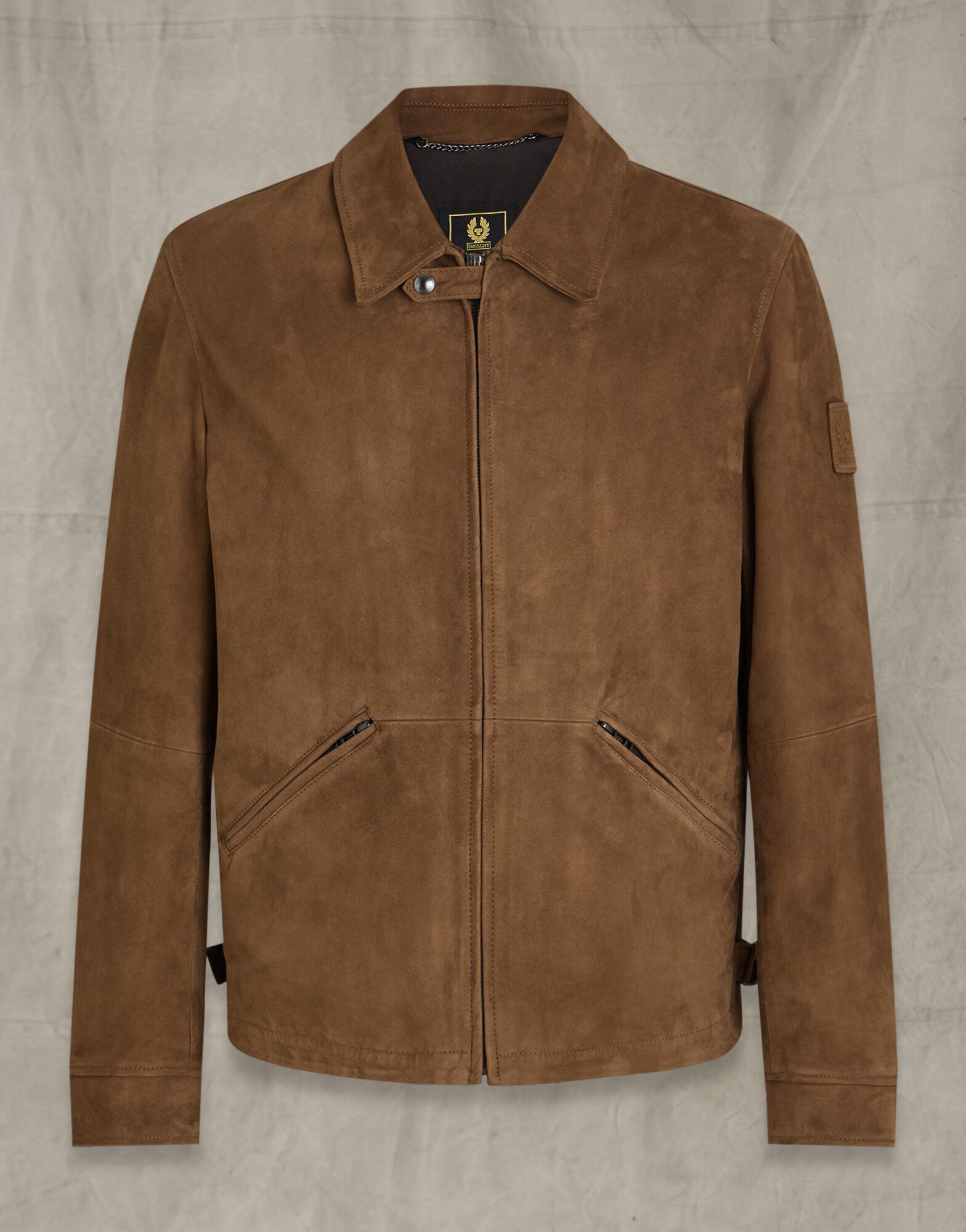 light tan suede jacket