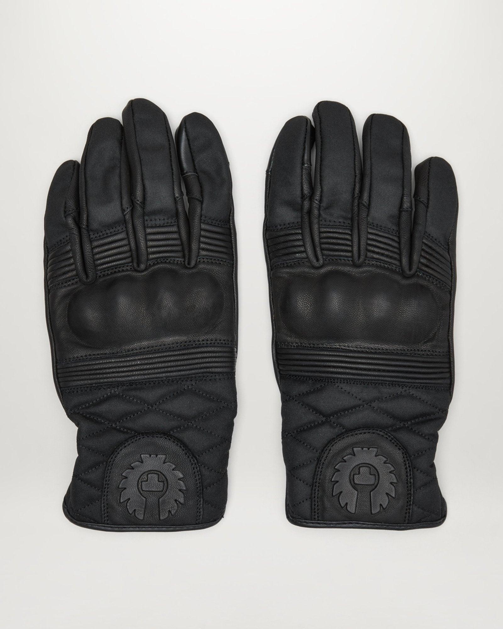 Belstaff Hampstead Motorcycle Gloves in Black for Men | Lyst