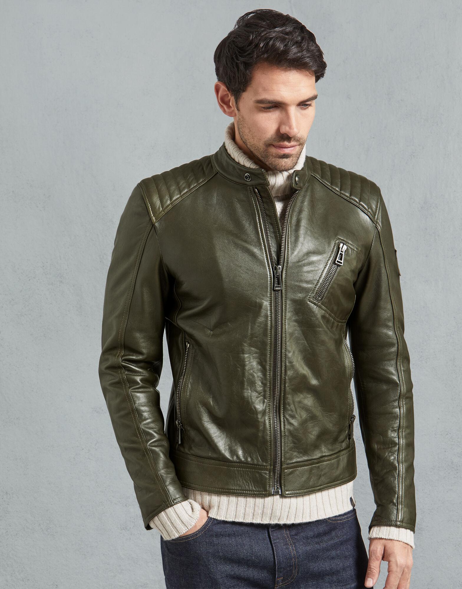 belstaff racer leather jacket
