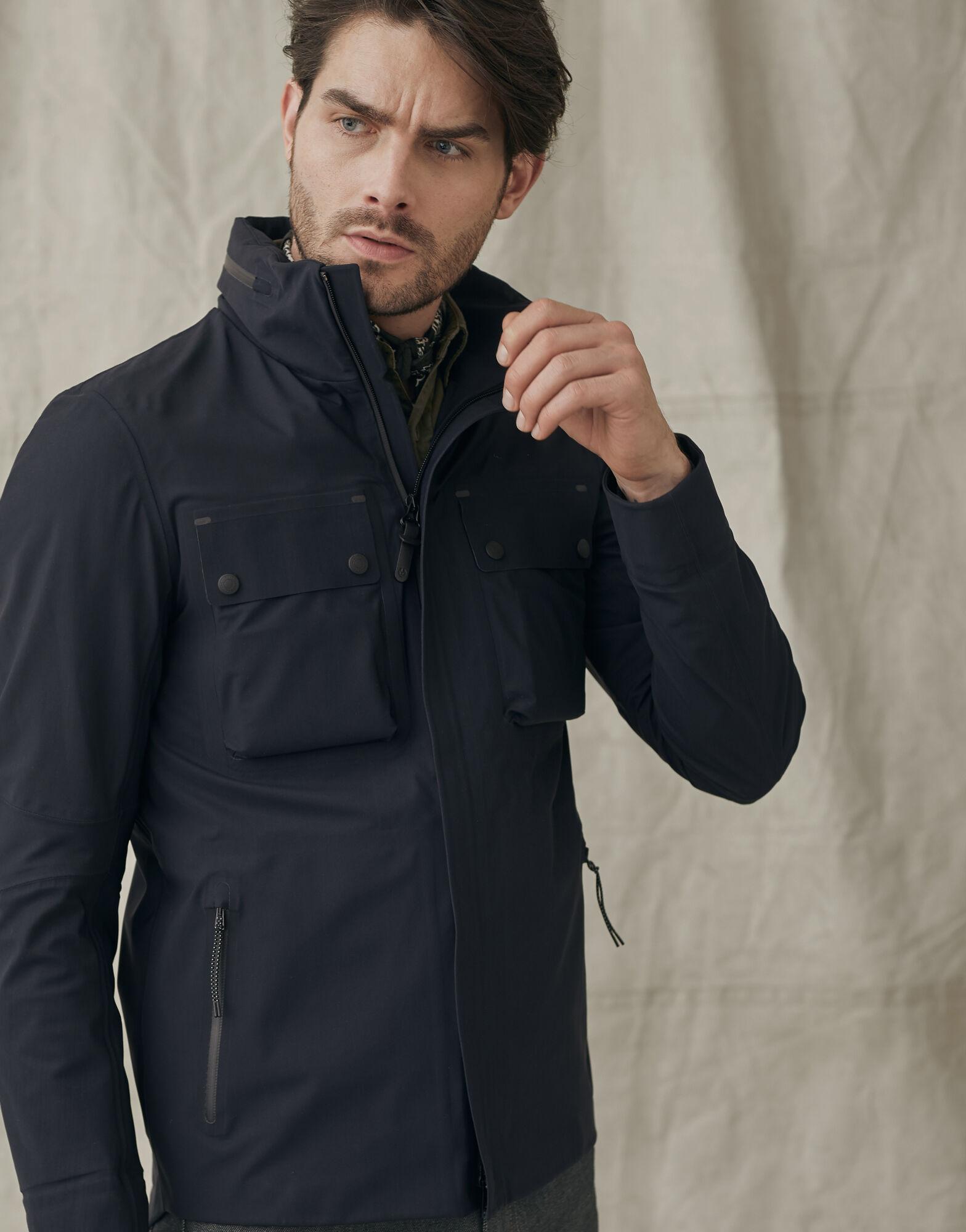 Belstaff Synthetic Slipstream Jacket in Navy (Blue) for Men | Lyst UK