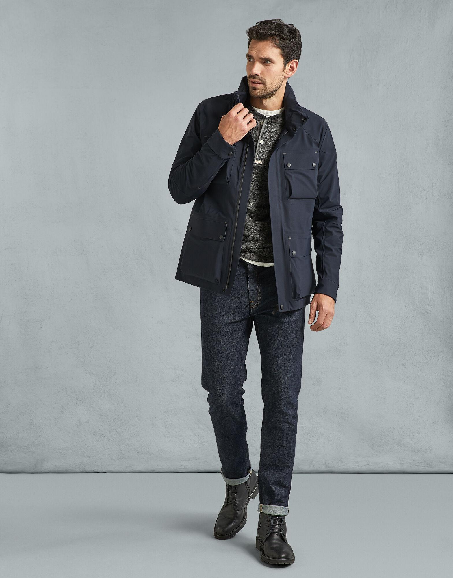 belstaff trialmaster navy