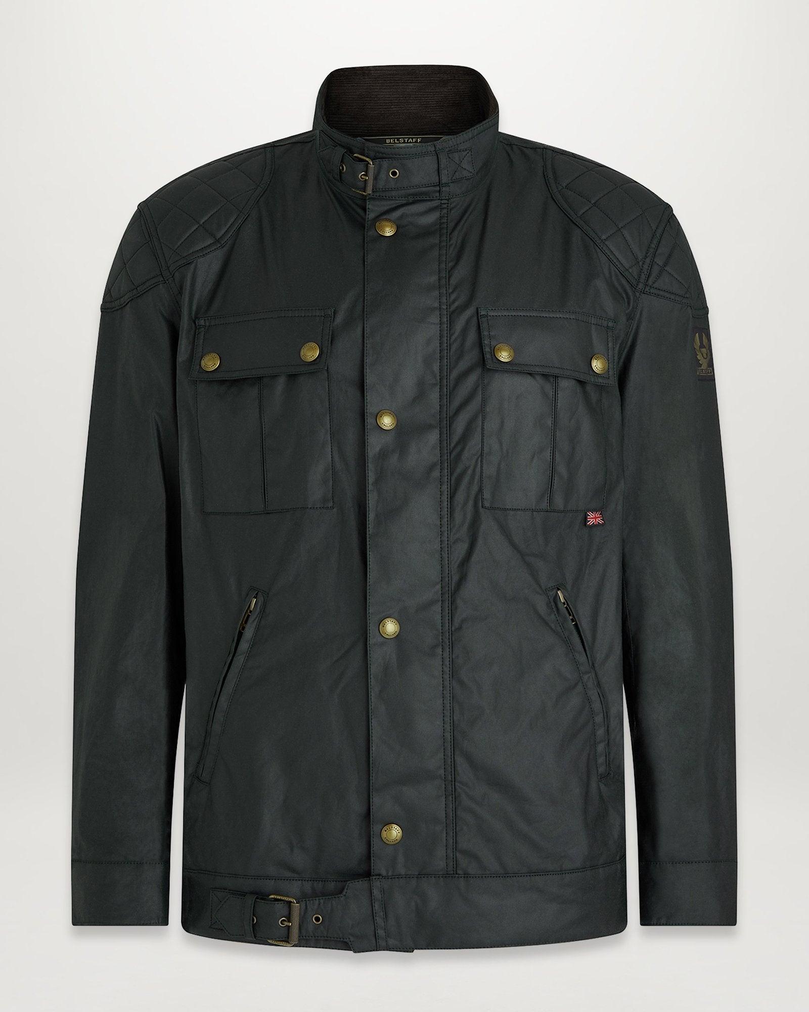 Belstaff Cotton Brookstone Jacket in Black for Men | Lyst