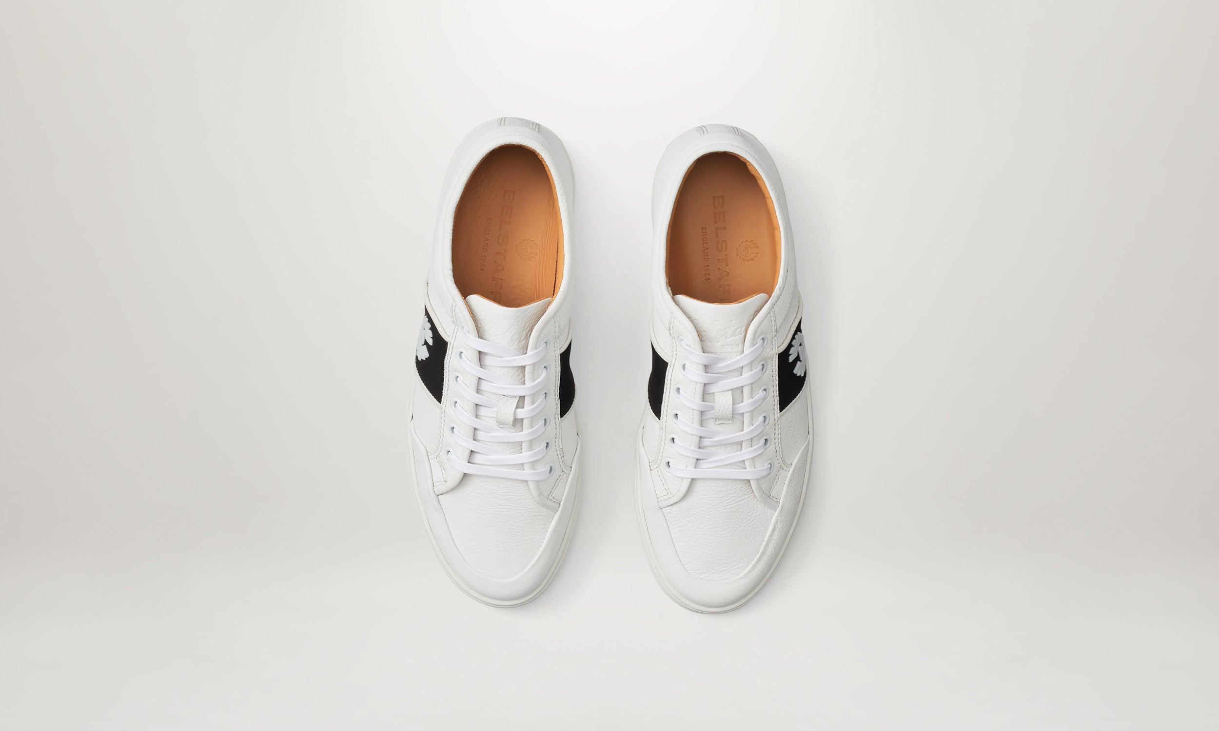 Belstaff Phoenix Low Top Sneakers in White for Men | Lyst