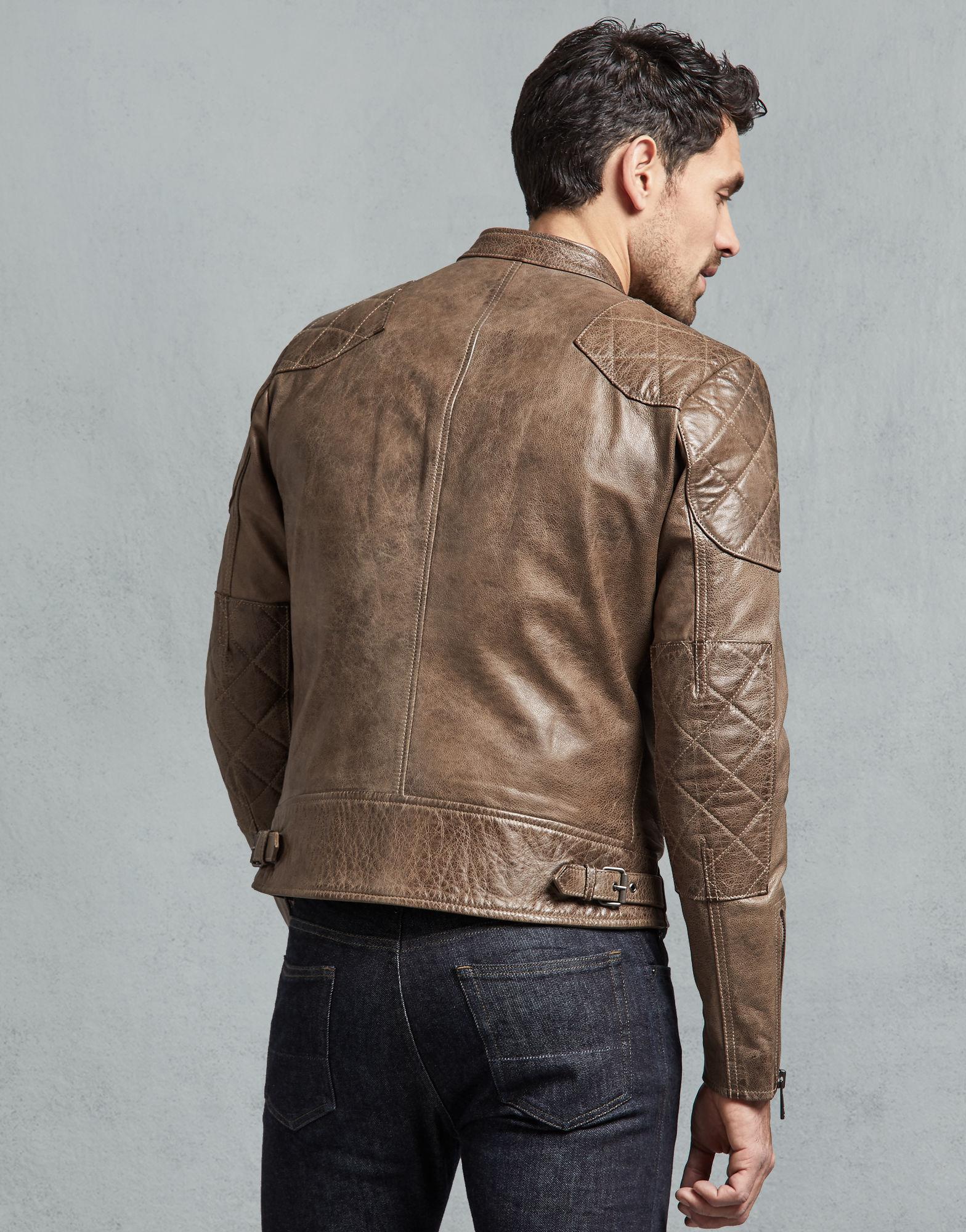 Belstaff Outlaw Leather Jacket for Men | Lyst