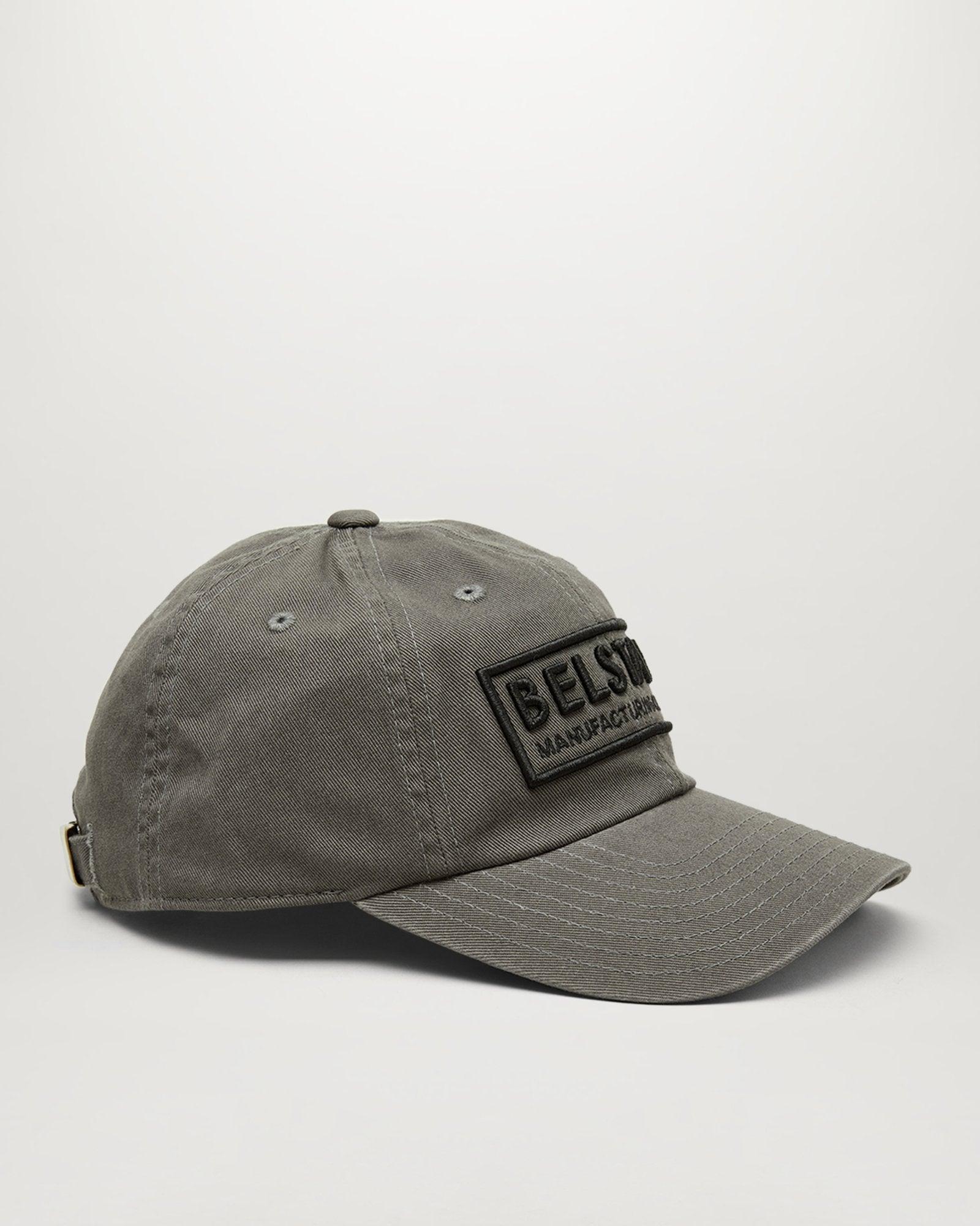 Belstaff Cotton Box Logo Baseball Cap 