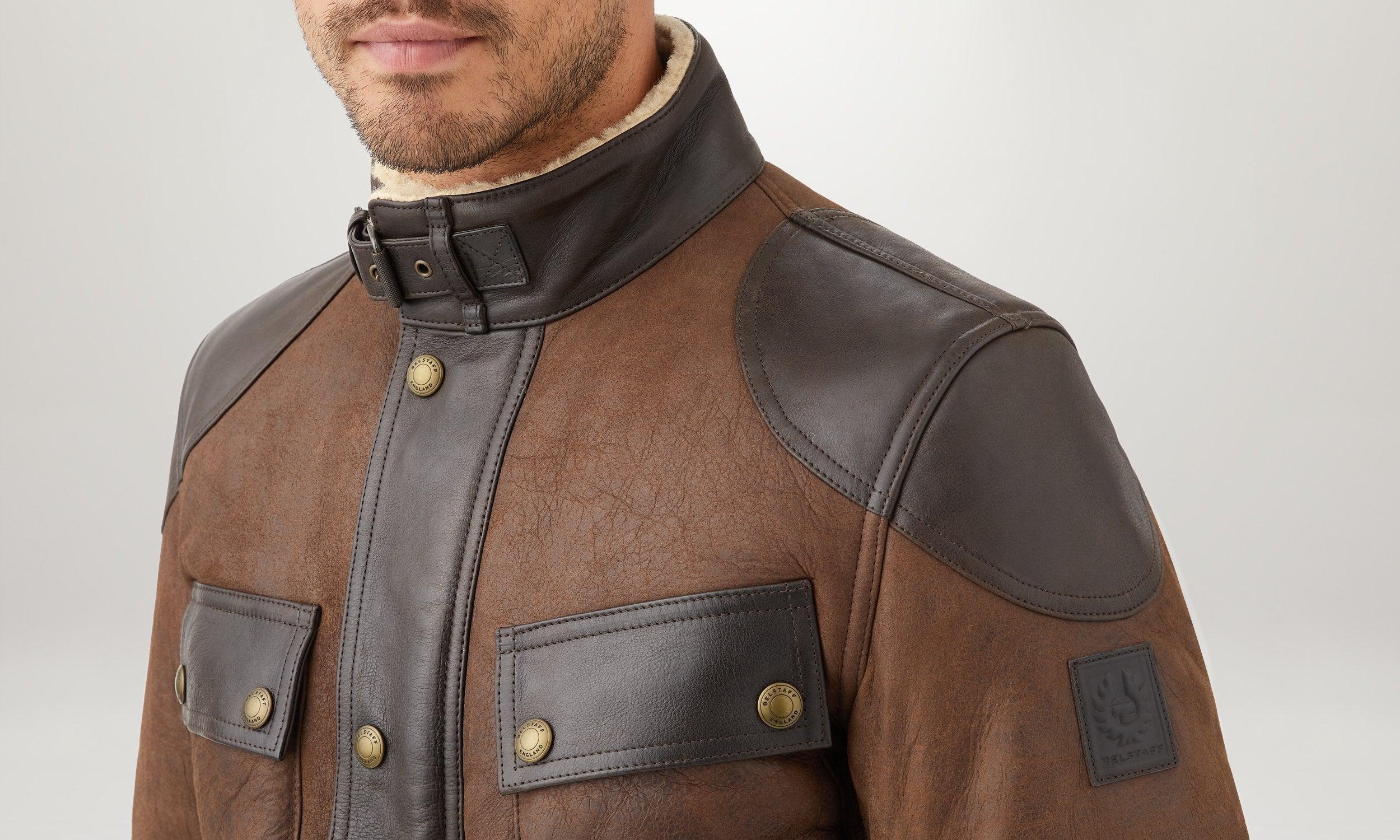 Belstaff Trialmaster Phanter Jacket in Brown/Natural (Brown) for Men | Lyst  UK