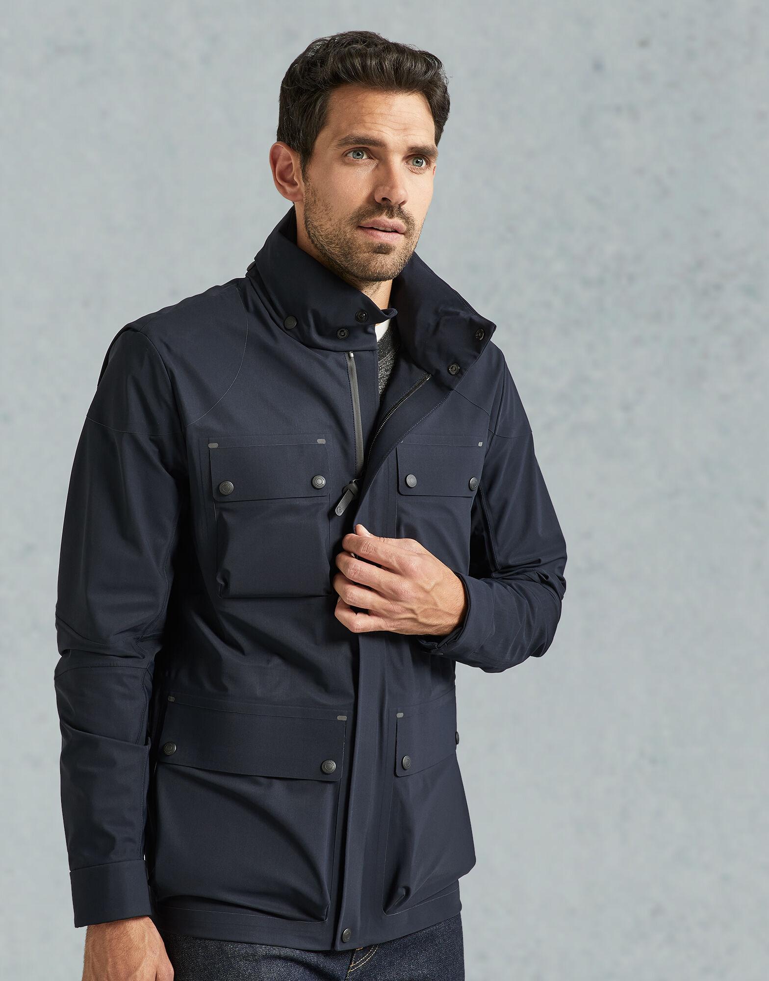 Belstaff Trialmaster Evo Jacket in Blue for Men Lyst UK
