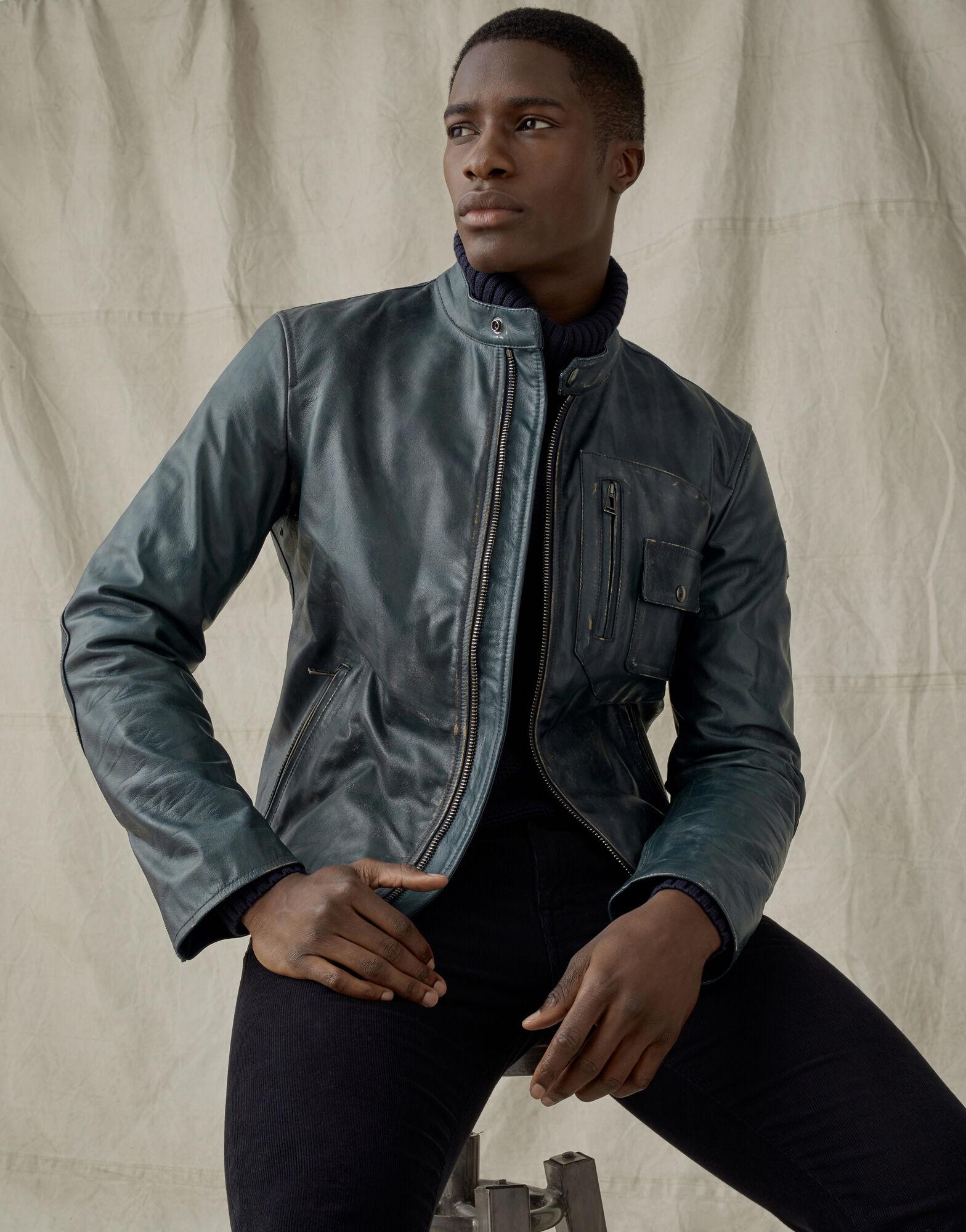 Belstaff Langley Leather Jacket for Men | Lyst
