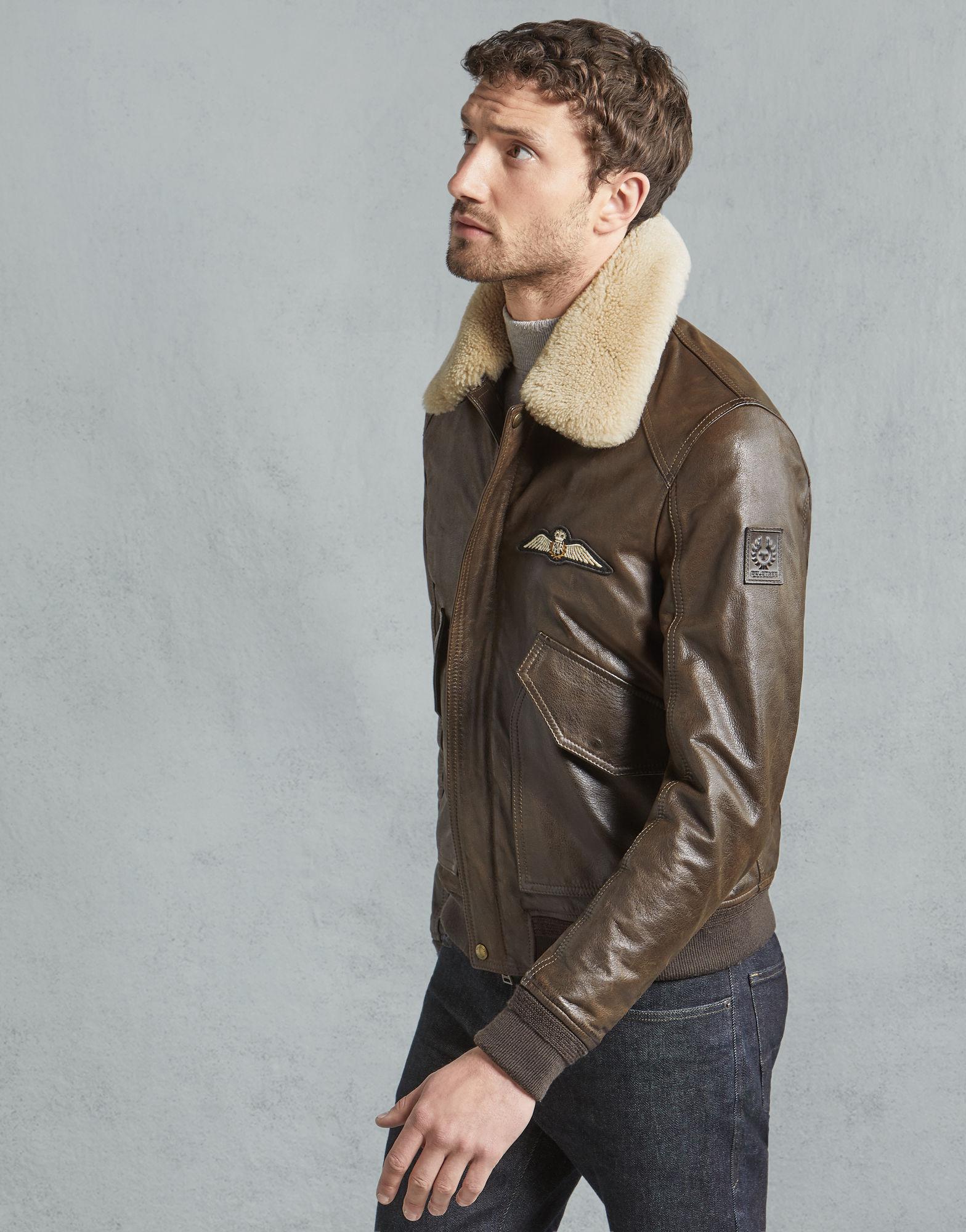 belstaff arne leather jacket