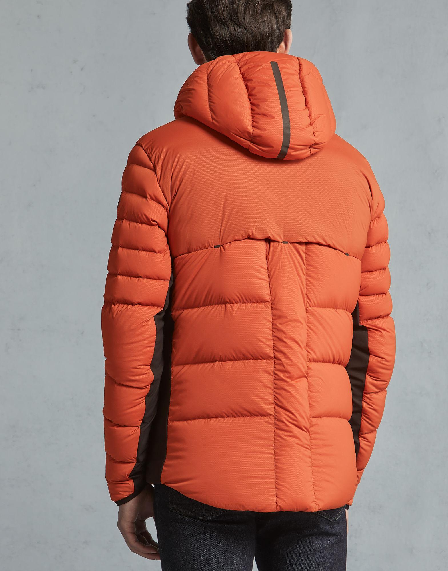 Belstaff Synthetic Atlas Padded Jacket - Online Exclusive Orange for Men -  Lyst